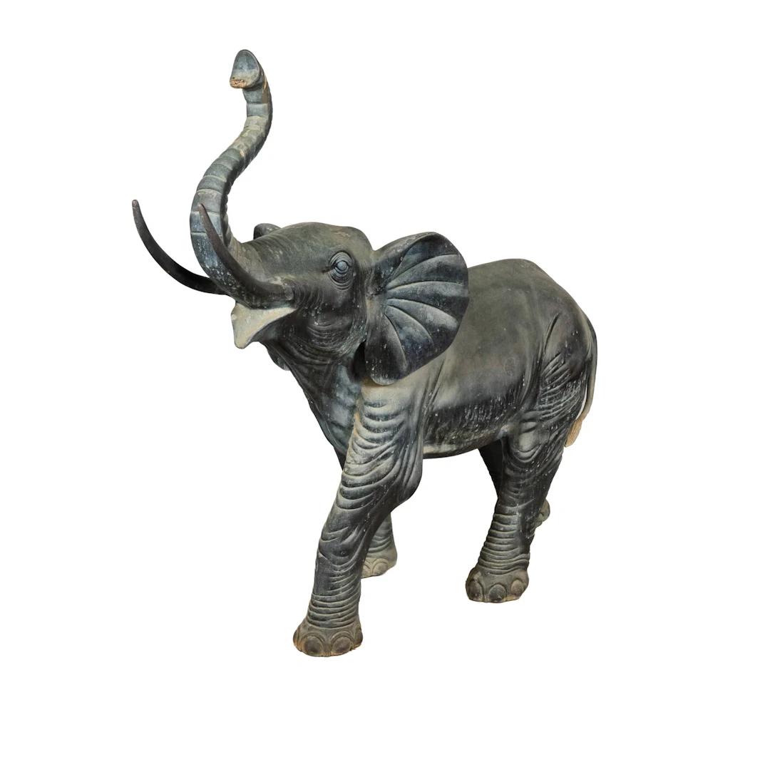 Large Bronze Elephant Sculpture