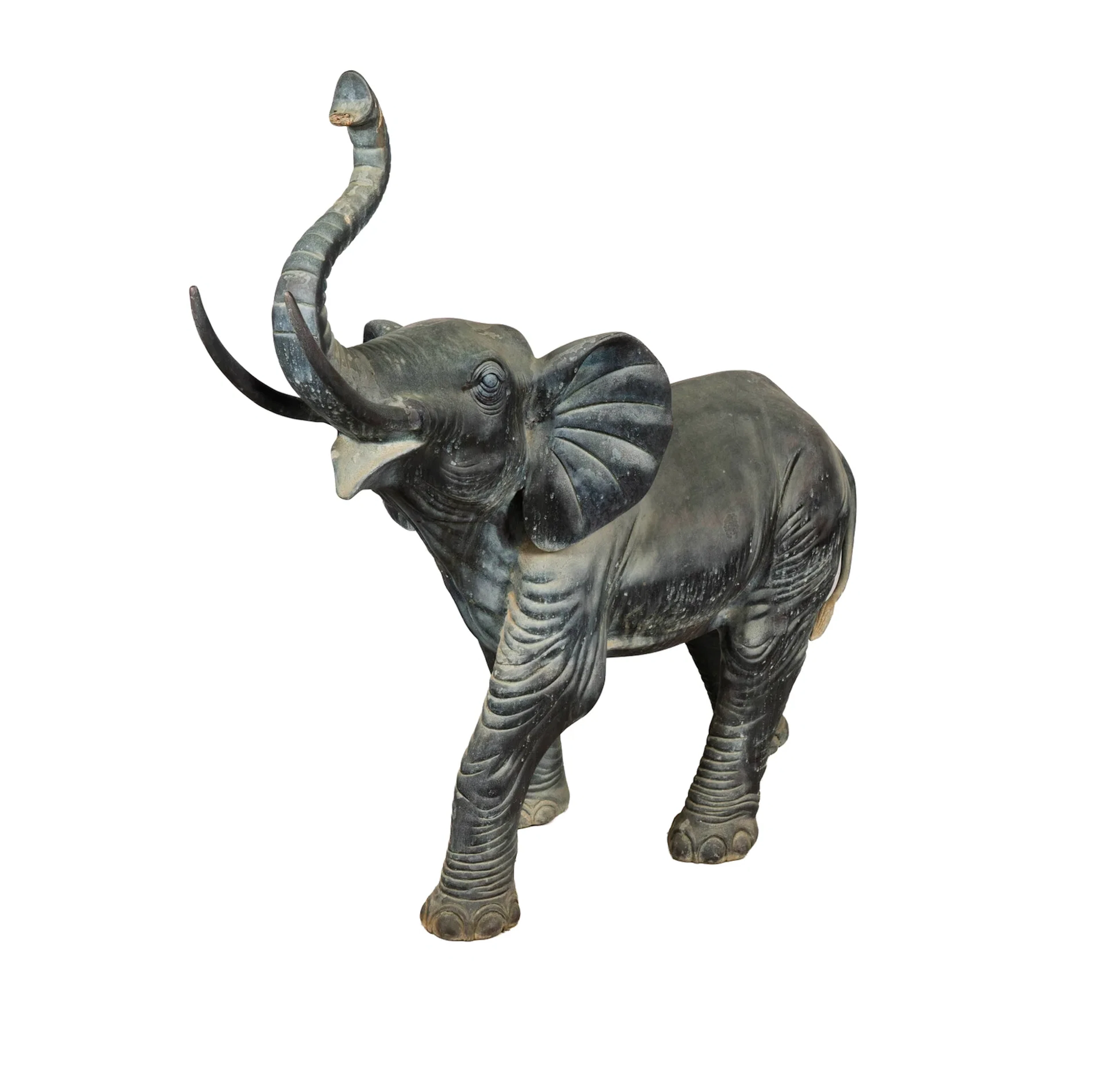 Large Bronze Elephant Sculpture