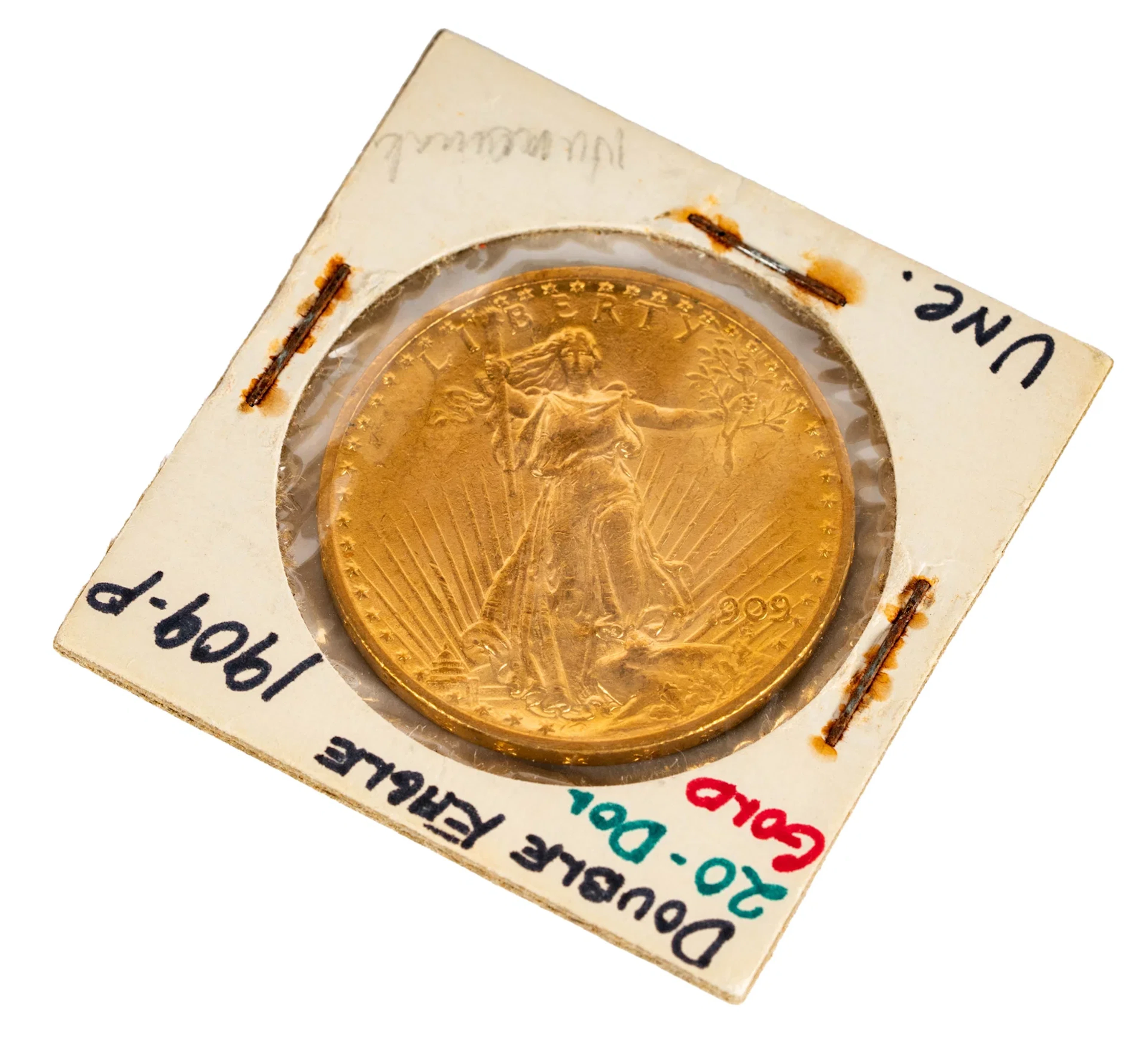 1909P US $20 Double Eagle Gold Coin