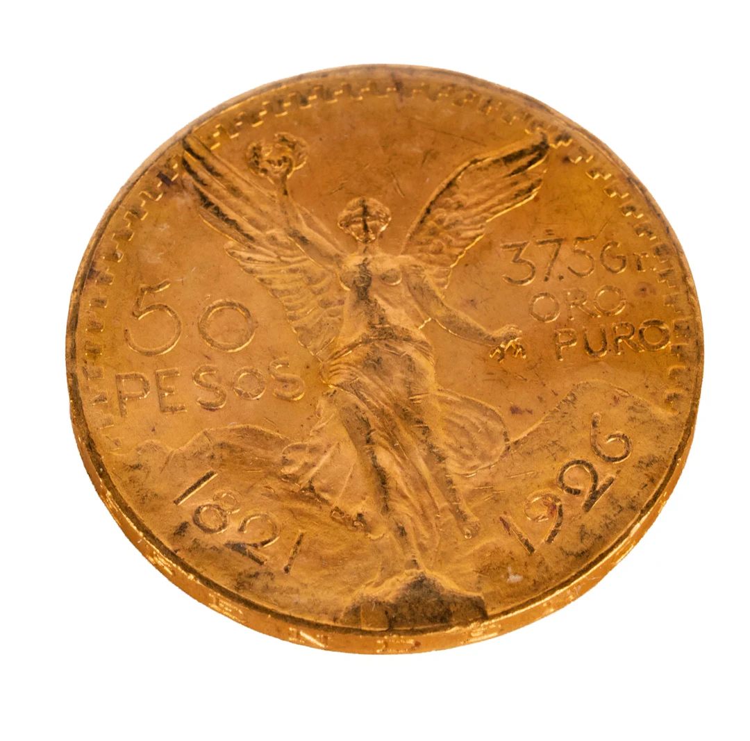 1926 Mexico 50 Pesos Gold Coin