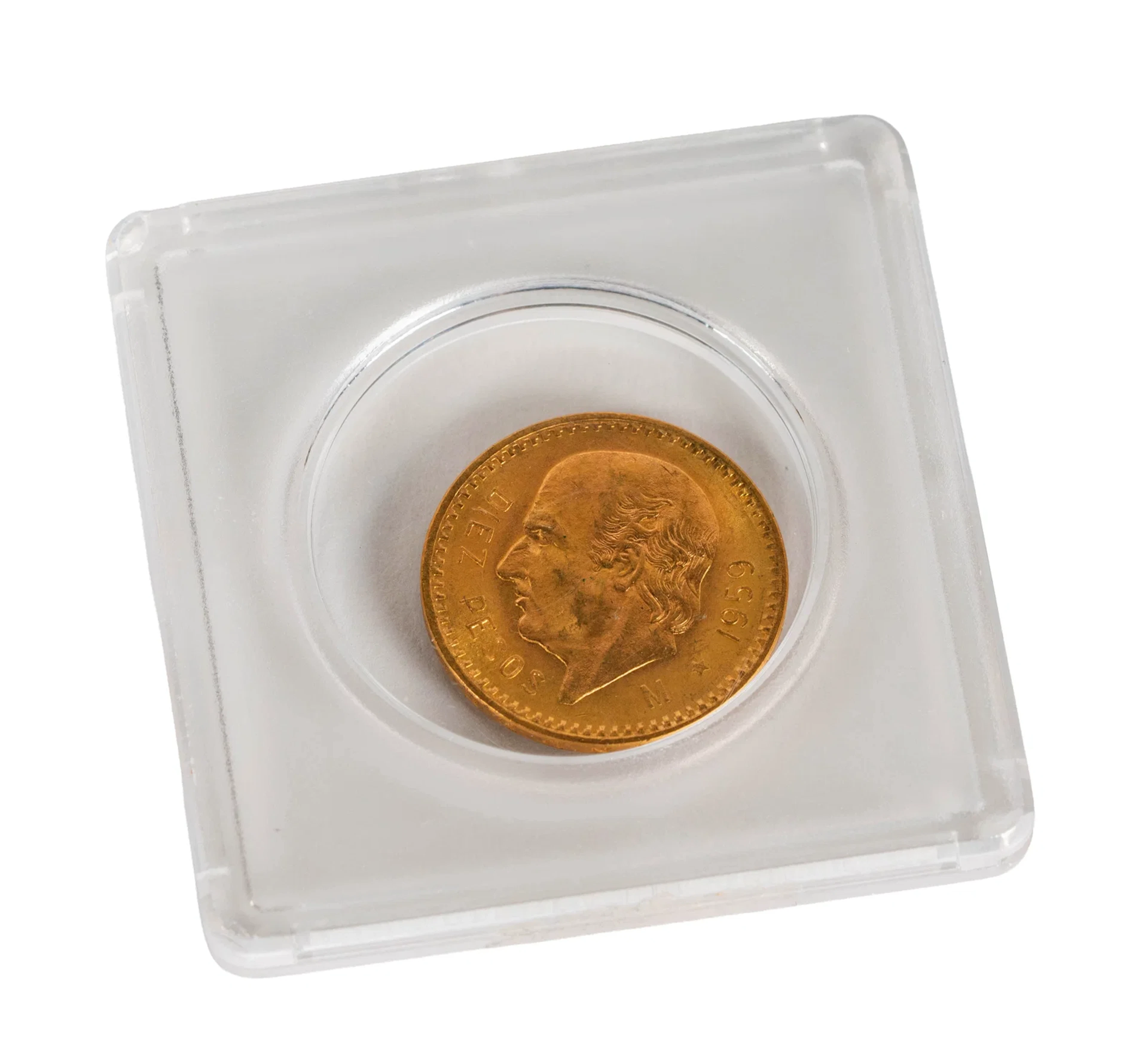 1959 Mexico 10 Peso Gold Coin