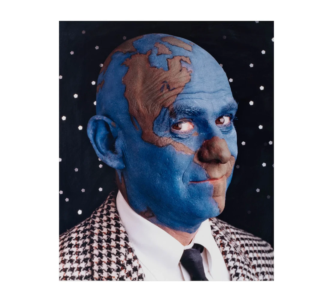 Globe Head #1 - Self Portrait