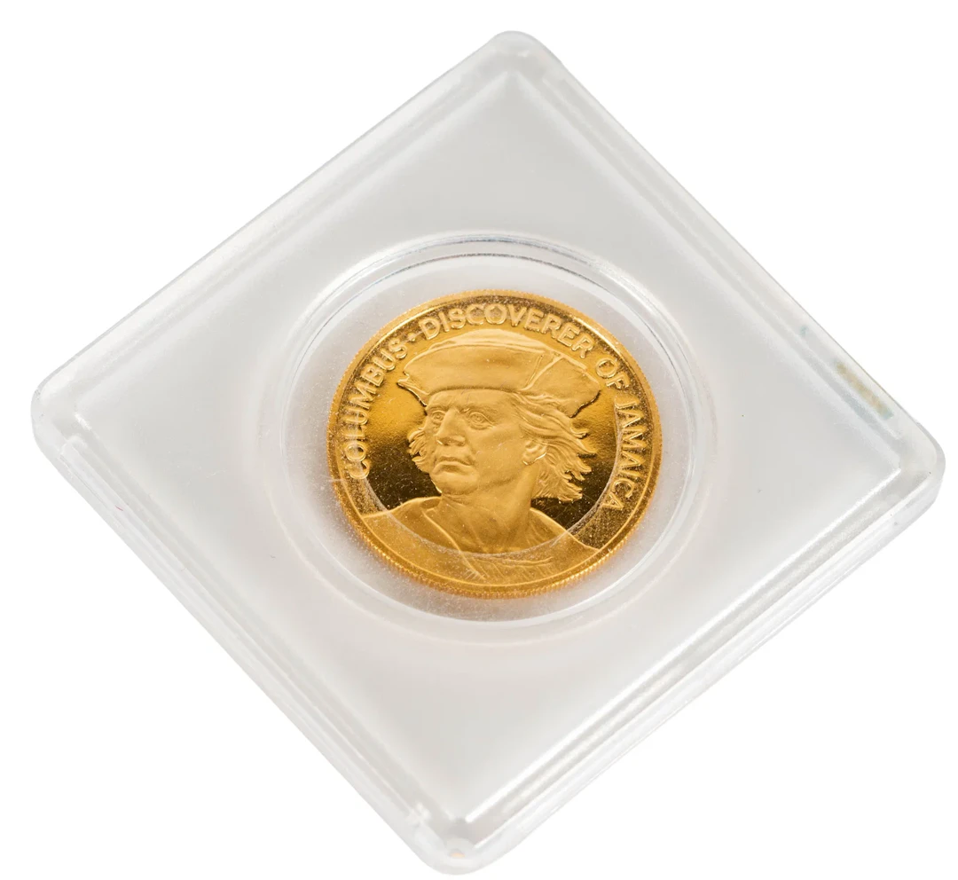 1975 Jamaica $100 Gold Coin