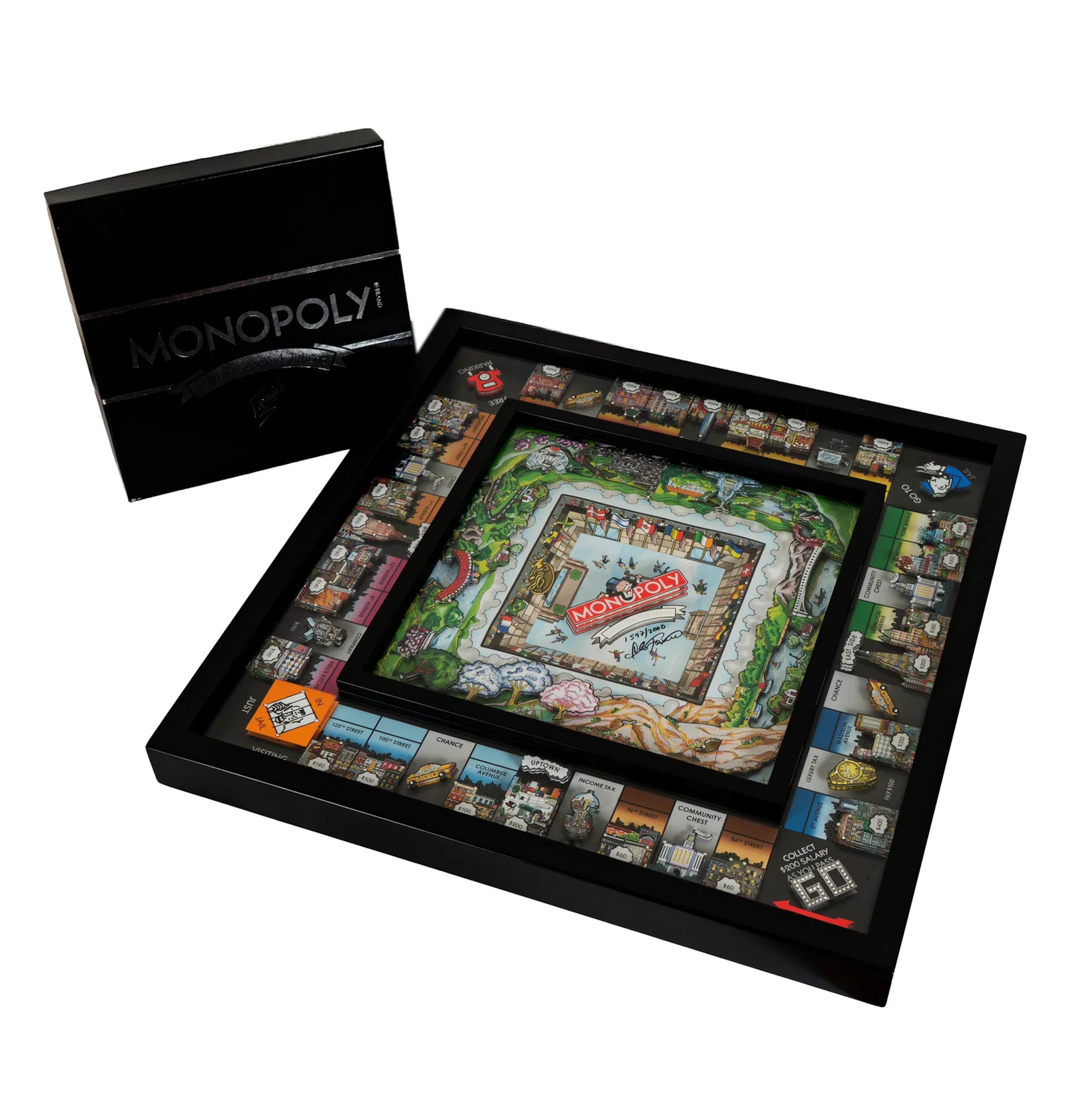 Monopoly Fazzino 3-D World Collector's Edition Game
