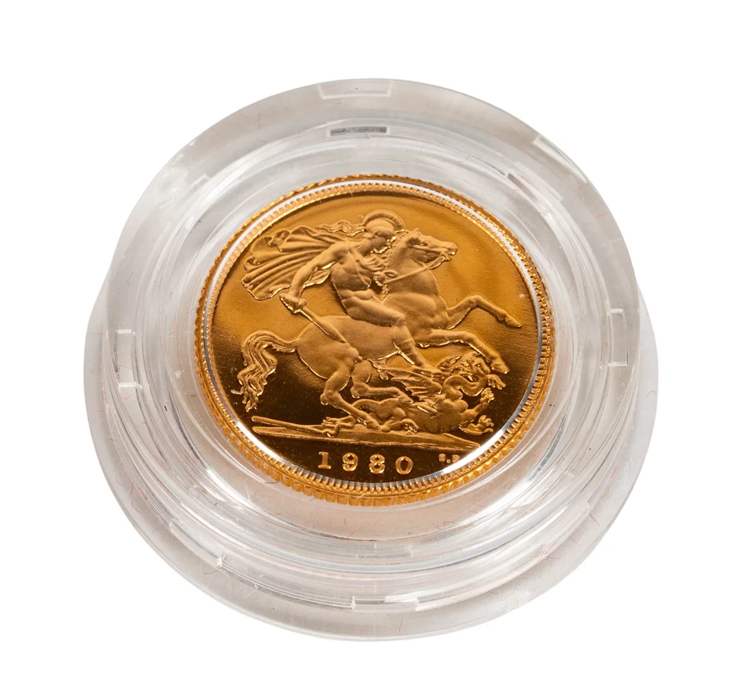 1980 Gt. Britain Gold 1/2 Sovereign