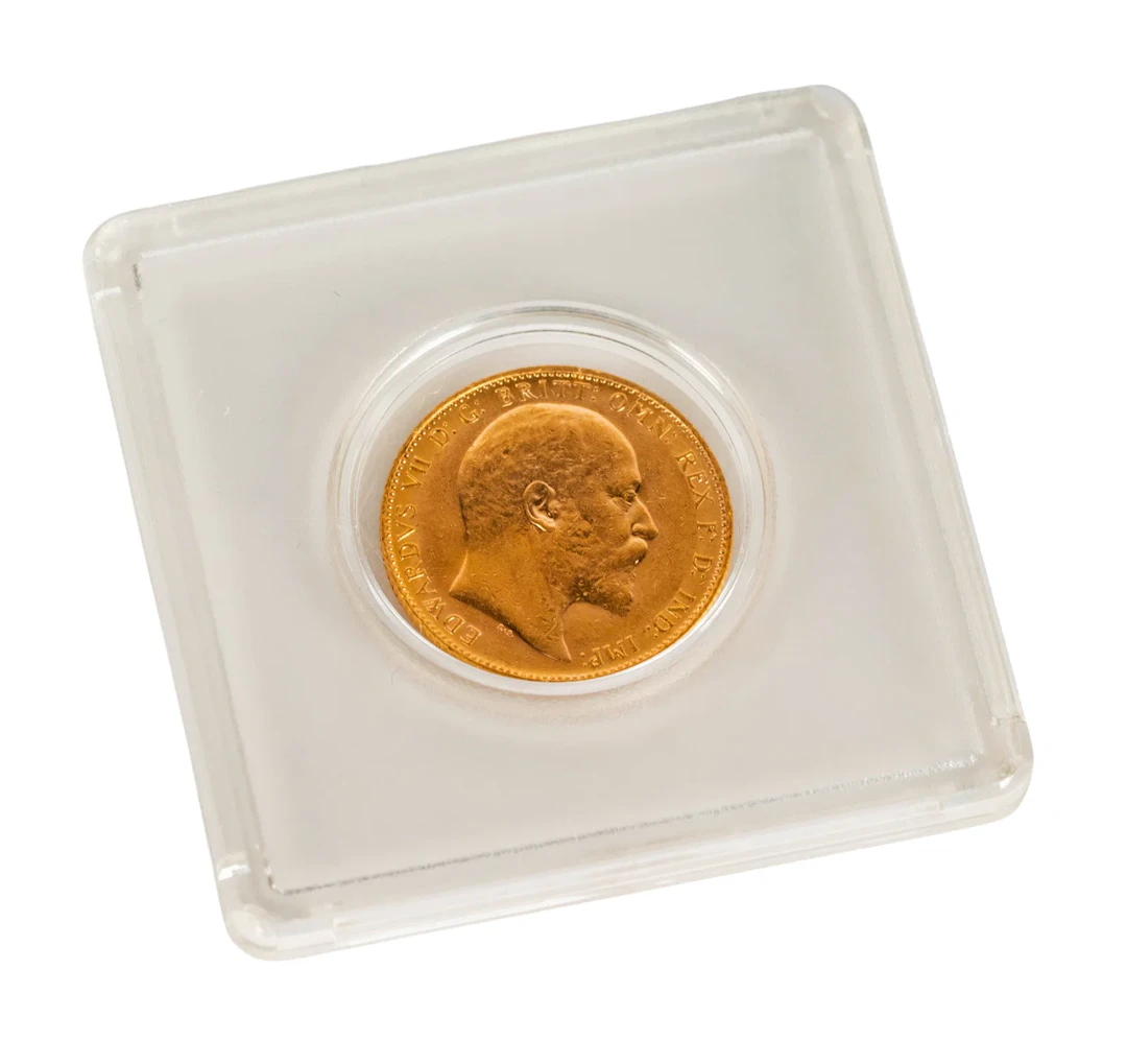 1908 Great Britain Sovereign Gold Coin