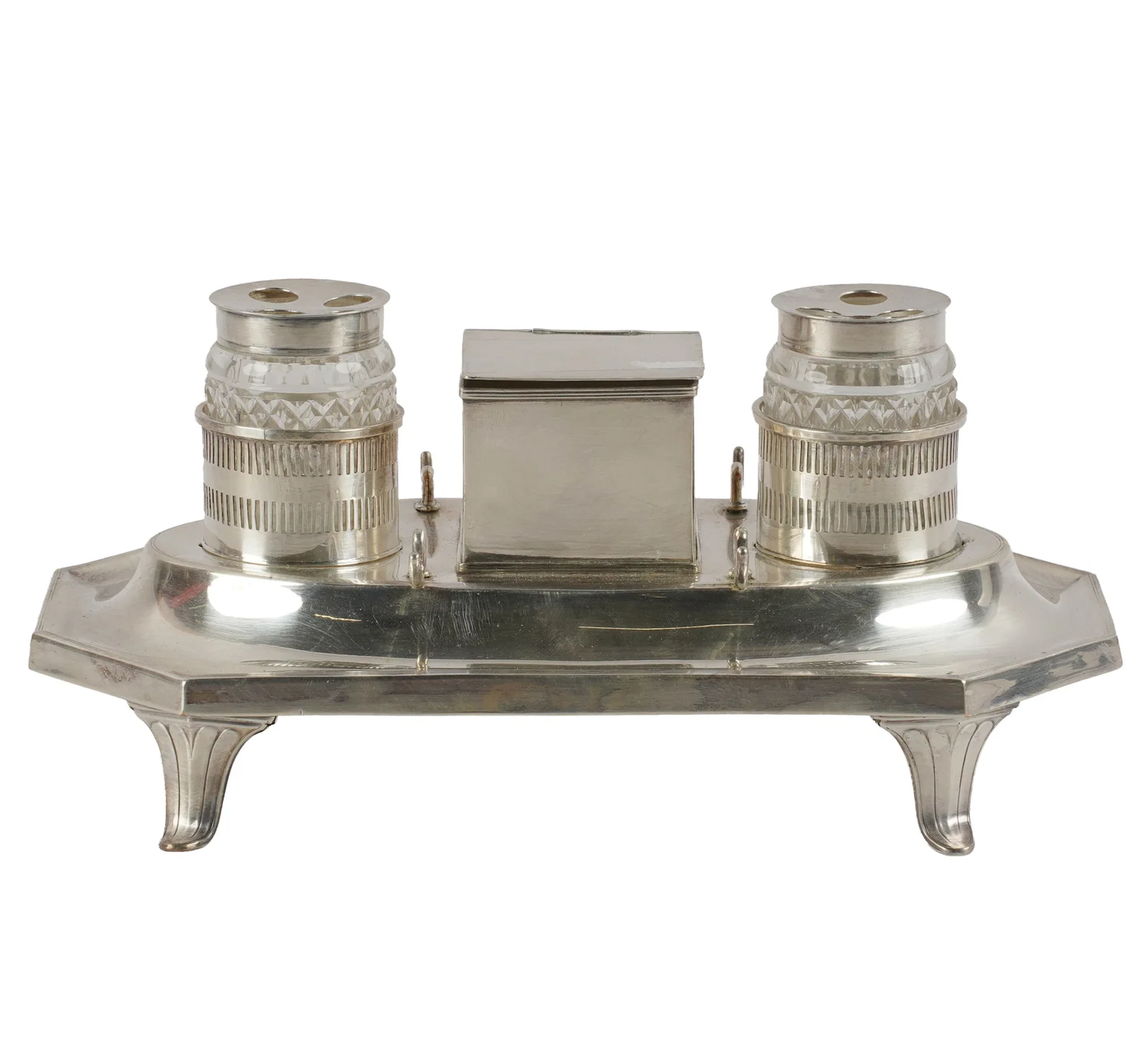 Federal Silver Inkstand