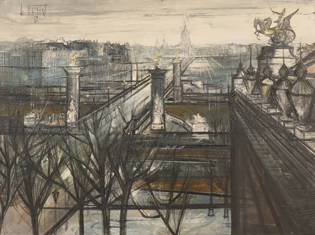 Vue du Pont Alexandre III, Paris