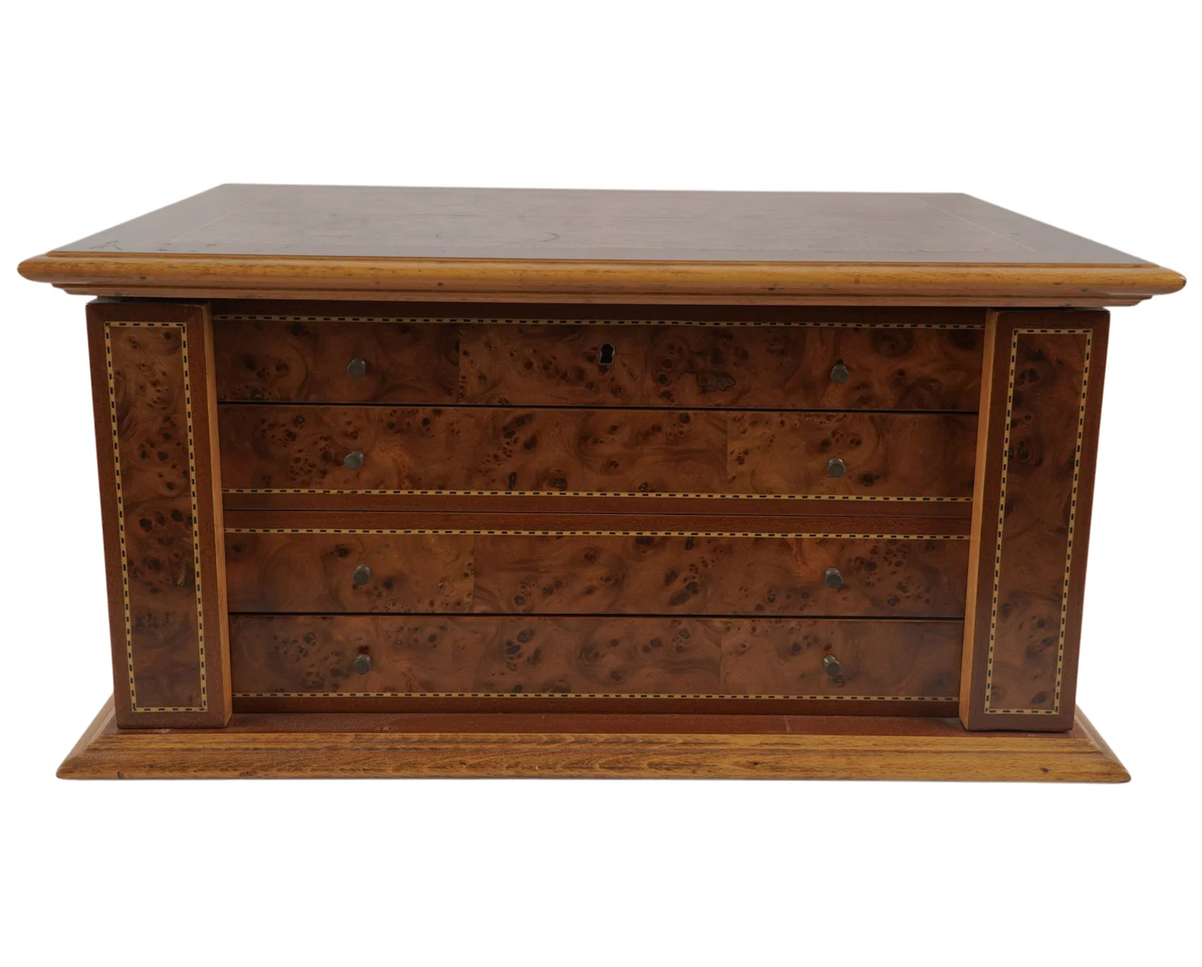 Large Burlwood Humidor