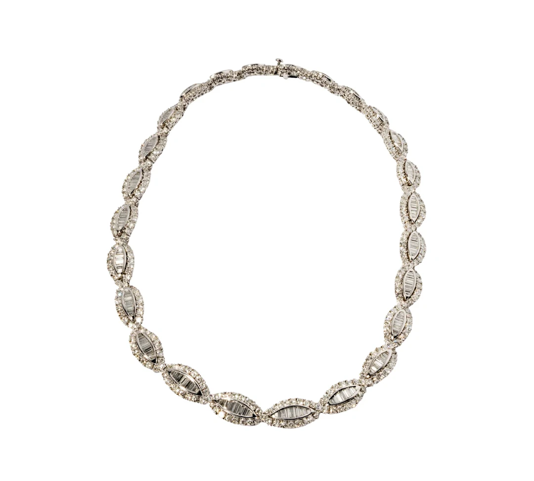 Platinum and Diamond Necklace