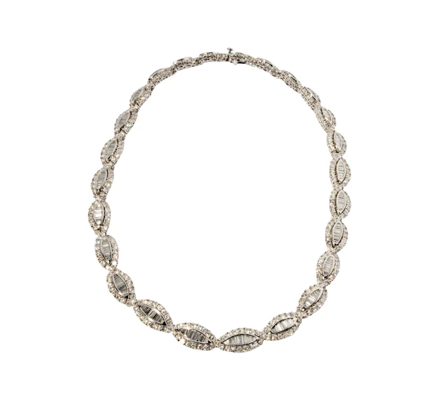 Platinum and Diamond Necklace