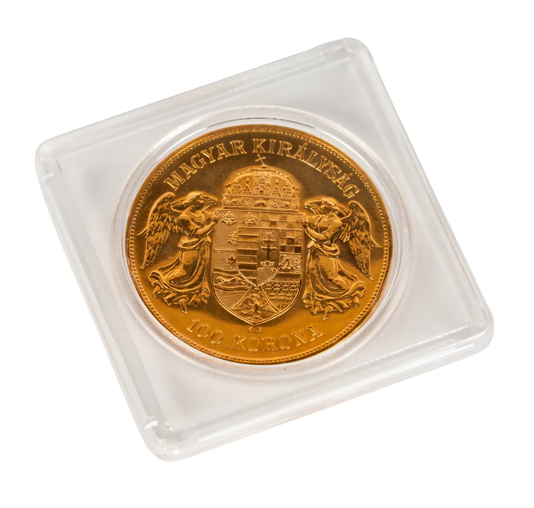 1908 Hungary 100 Korona Gold Coin