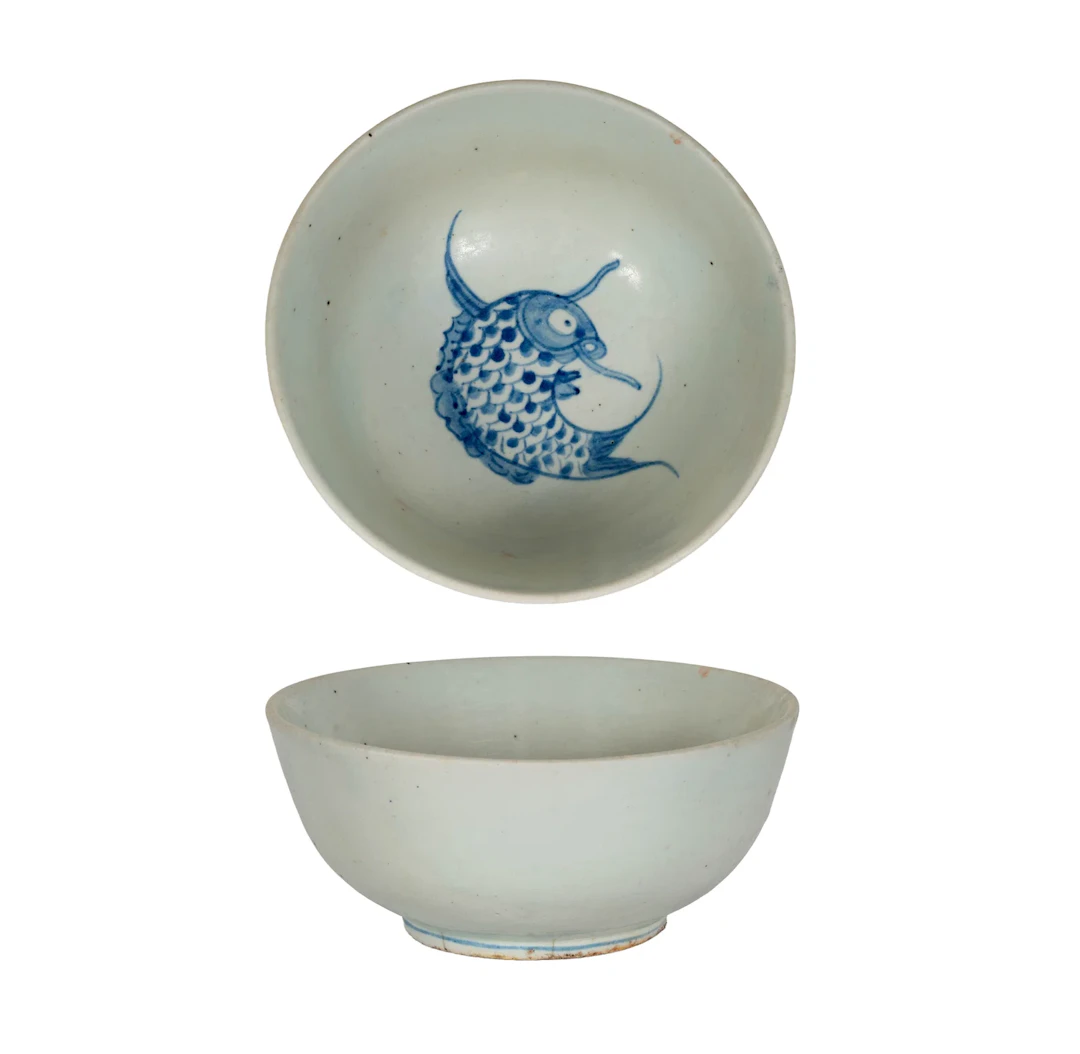 A Korean Blue and White Bowl