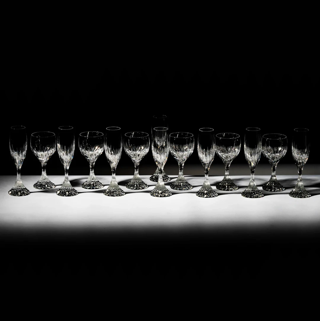 A Collection of Baccarat Massena Crystal Stemware