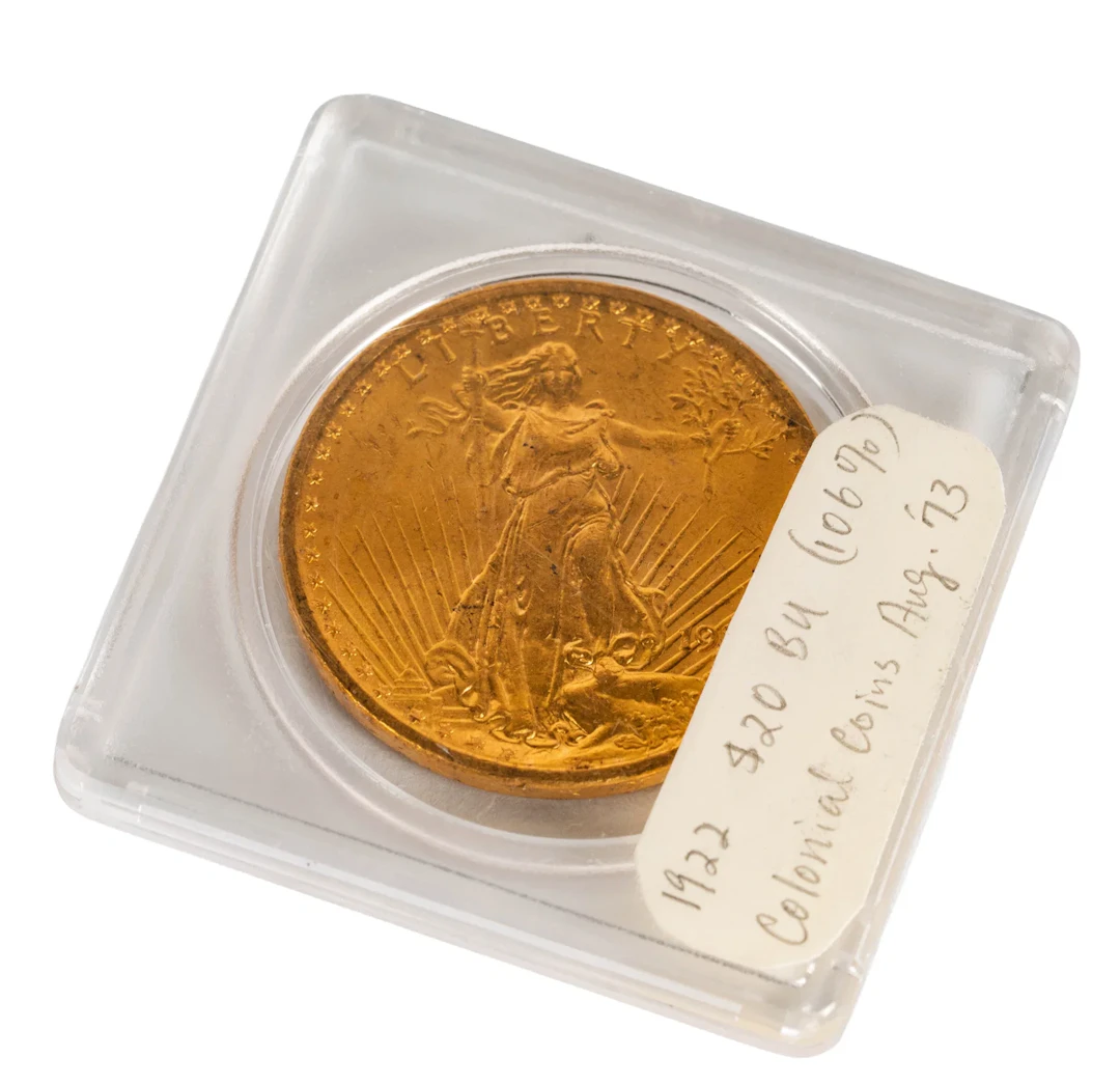 1922 US $20 Double Eagle Gold Coin