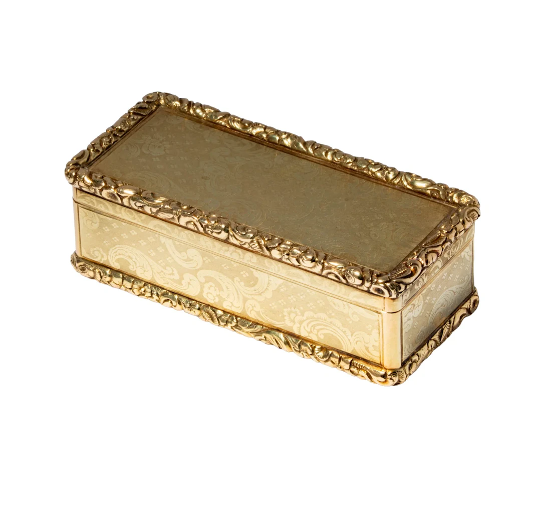 14-Karat Yellow Gold Vintage Box