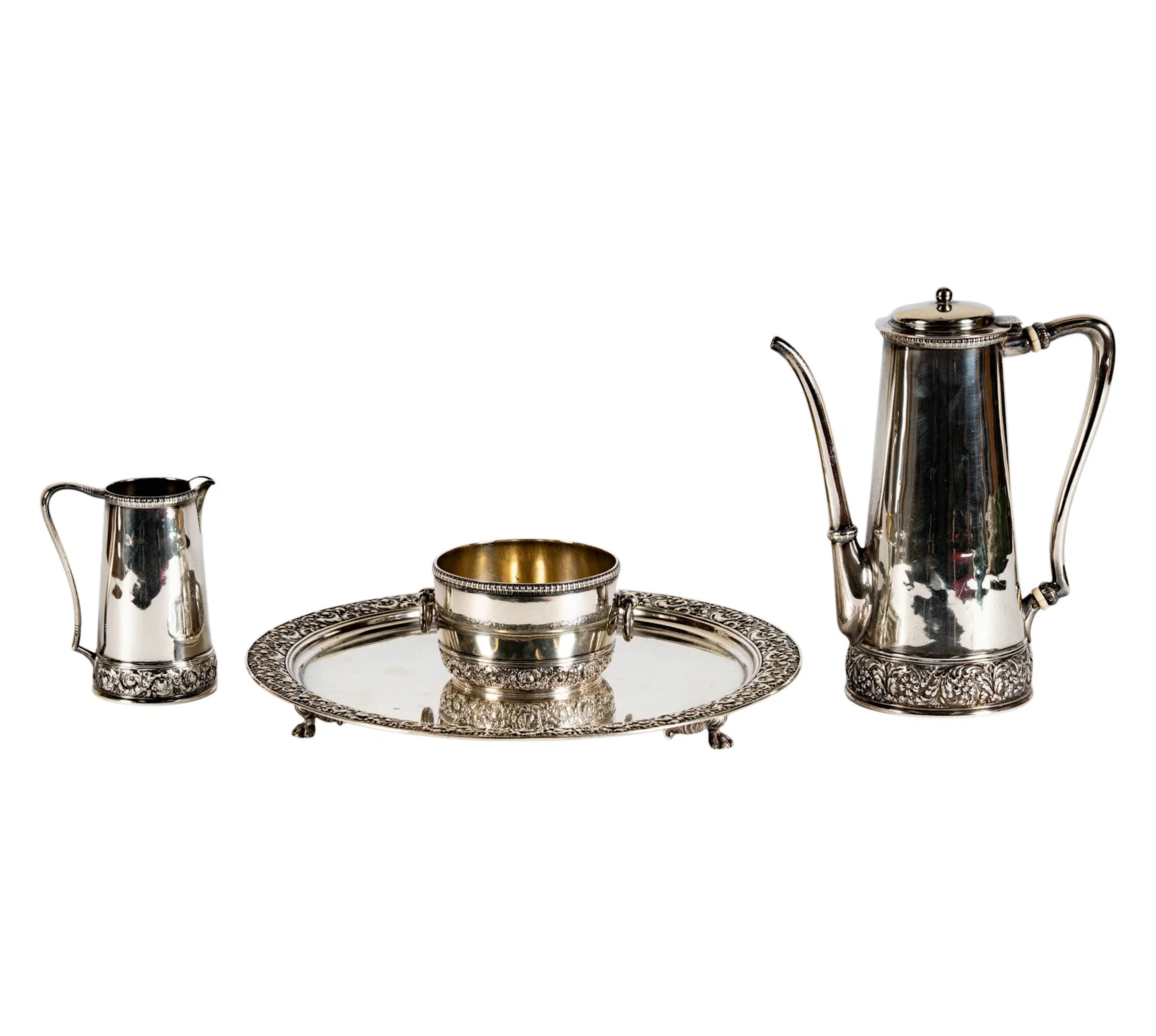 A Tiffany and Co. Sterling Silver Tea Set