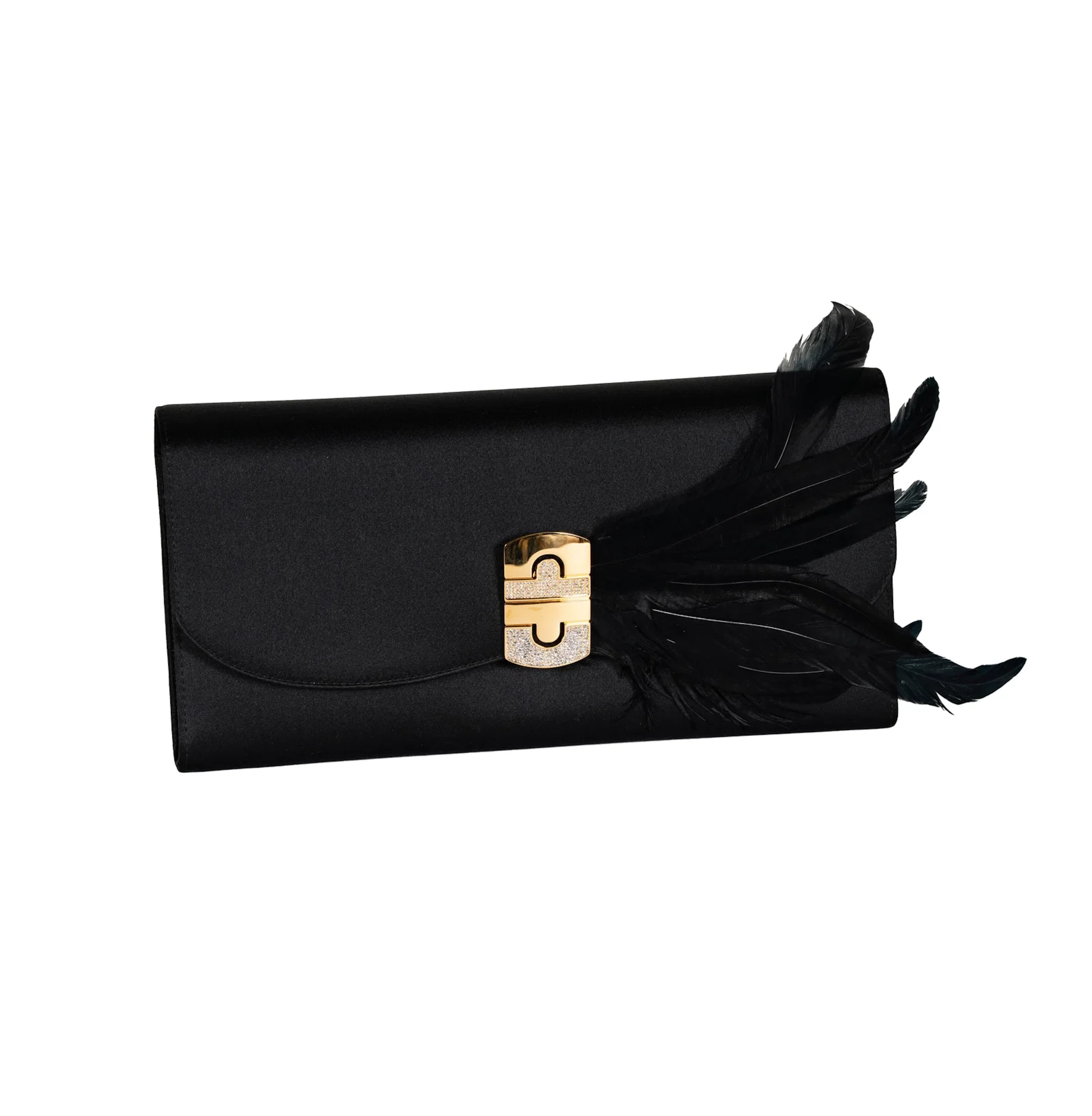 Bulgari Silk Evening Bag