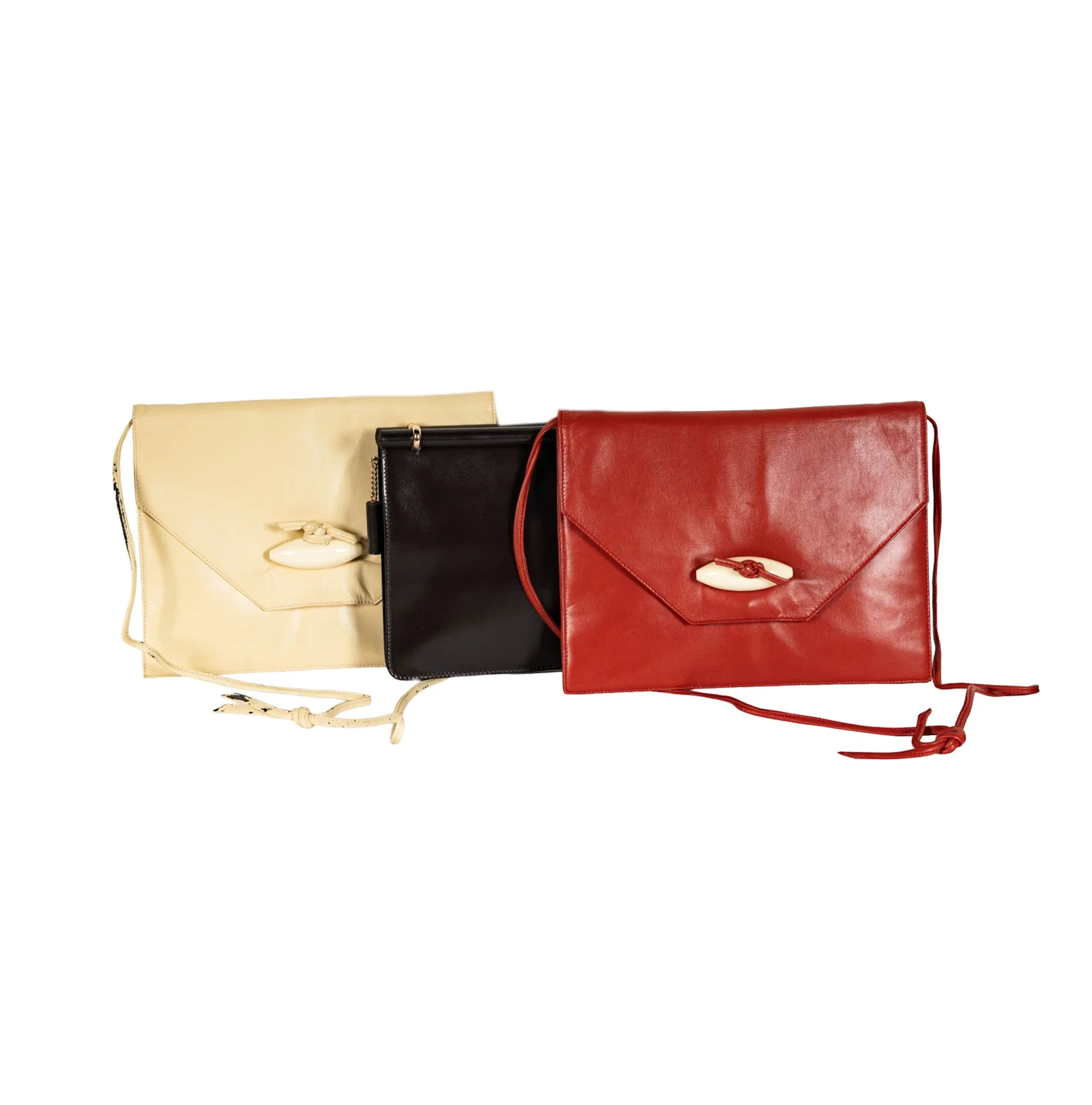 Loewe Three Vintage Leather Bags