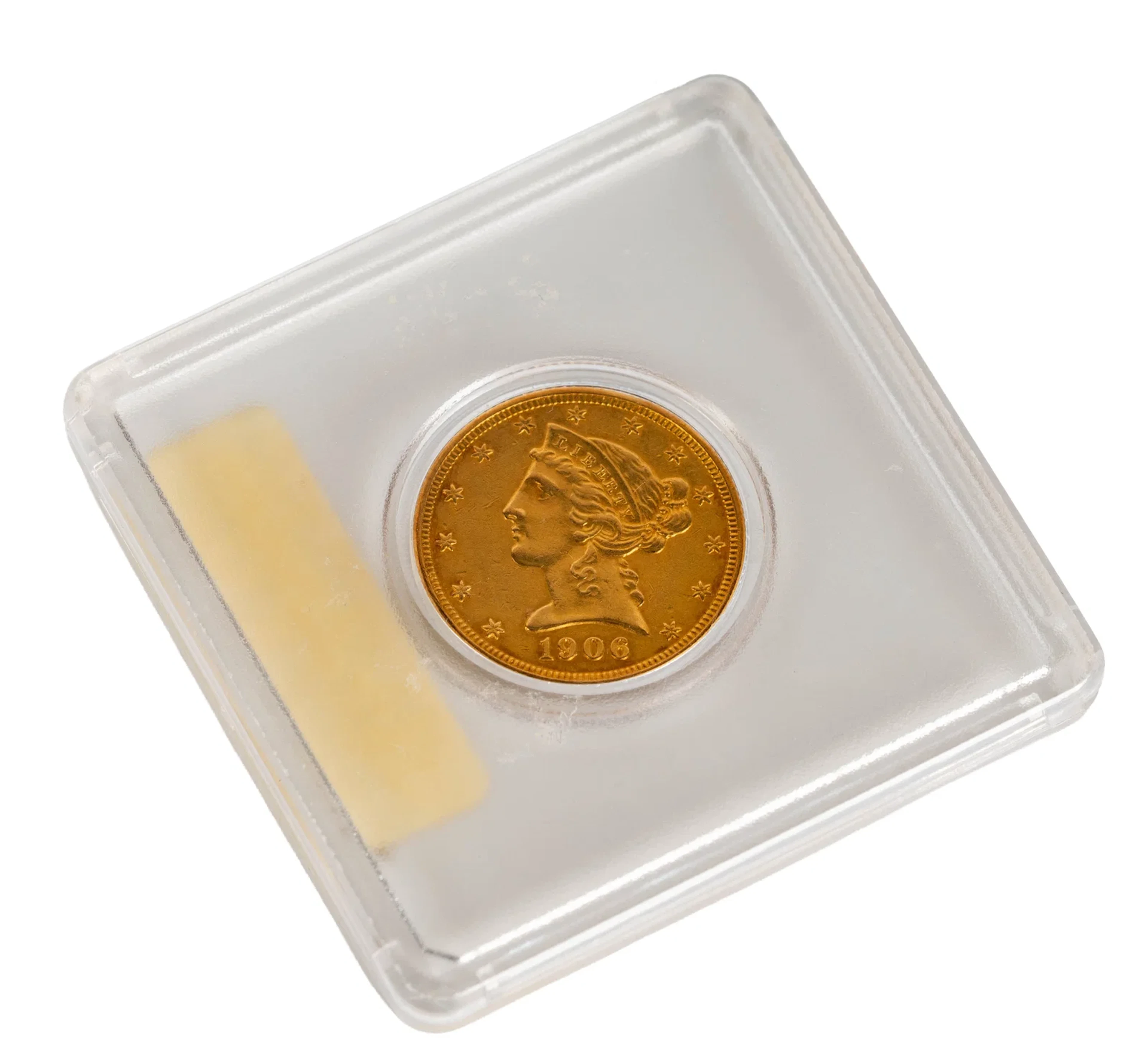 1906D US $5 Gold Half Eagle Coin