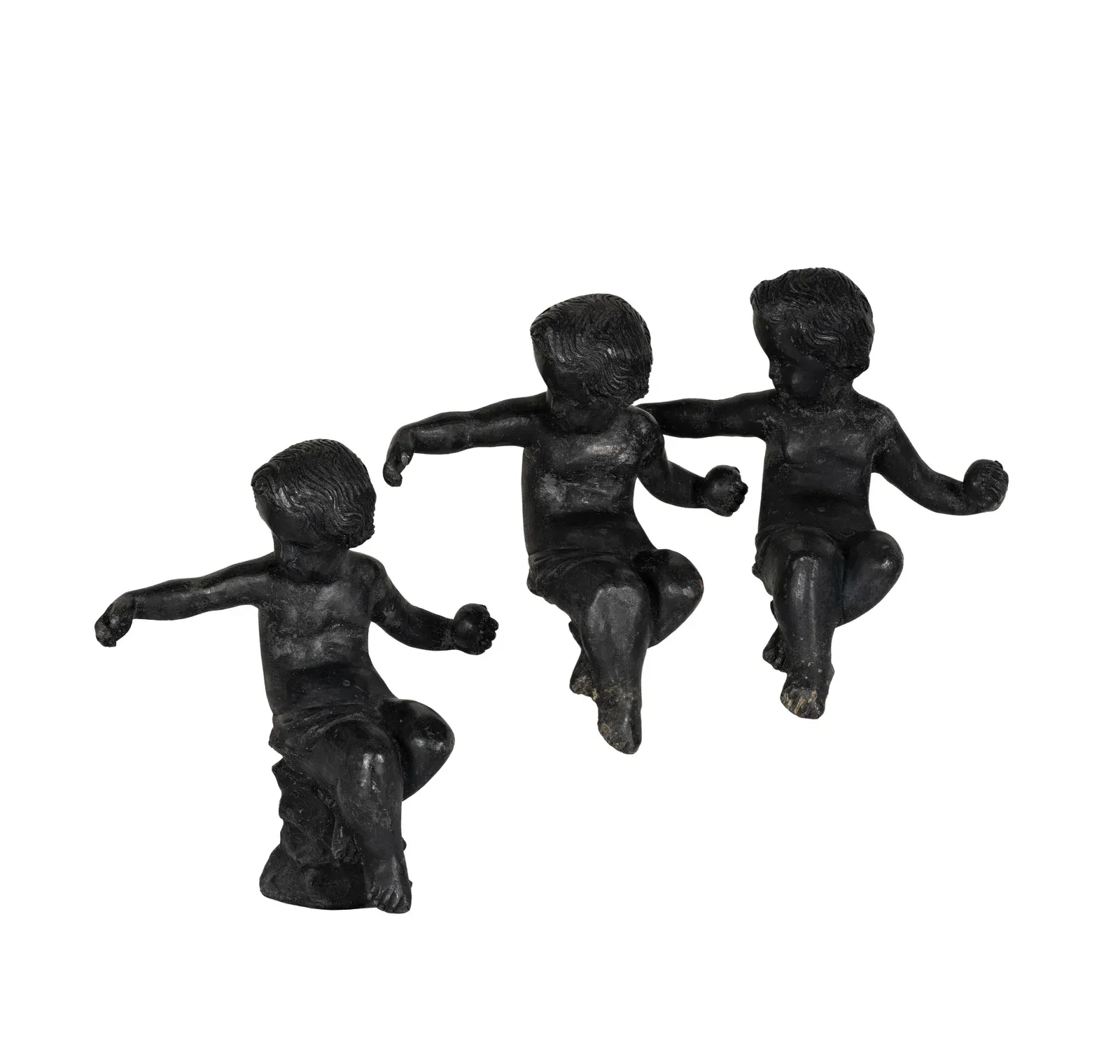 Three Lead Cherubs