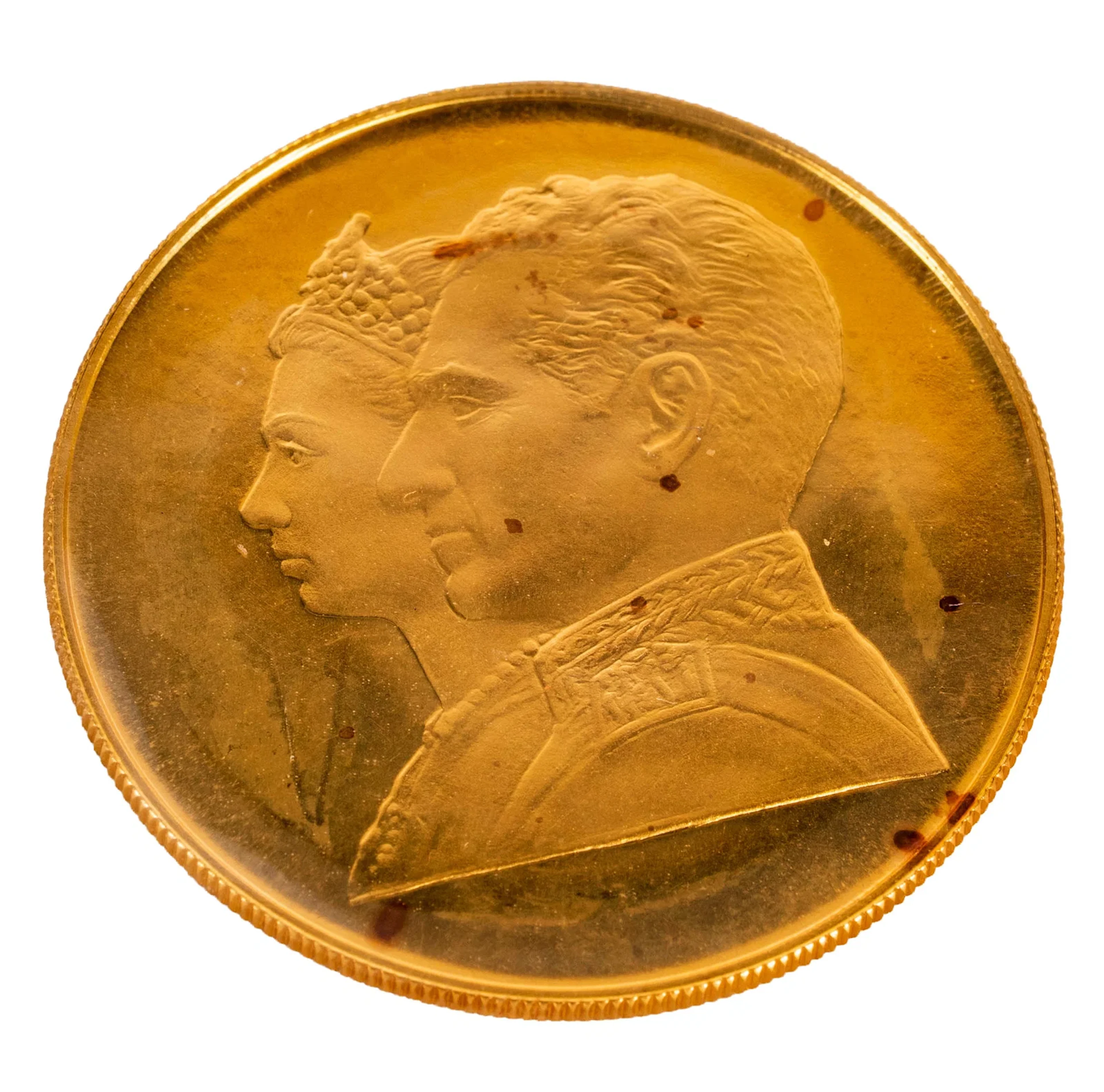 1971 Iran 2000 Rials Gold Coin