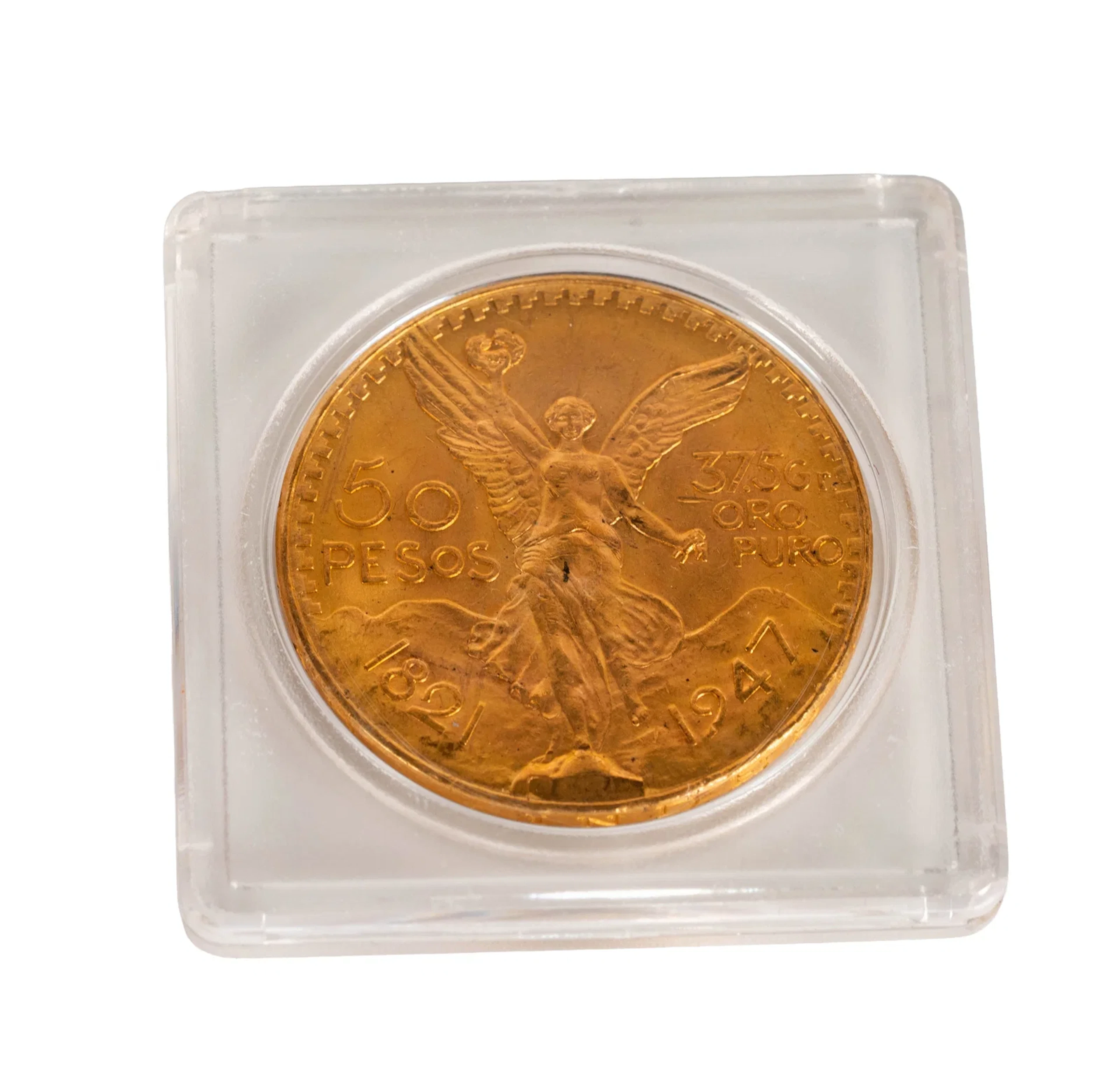 1947 Mexico 50 Pesos Gold Coin