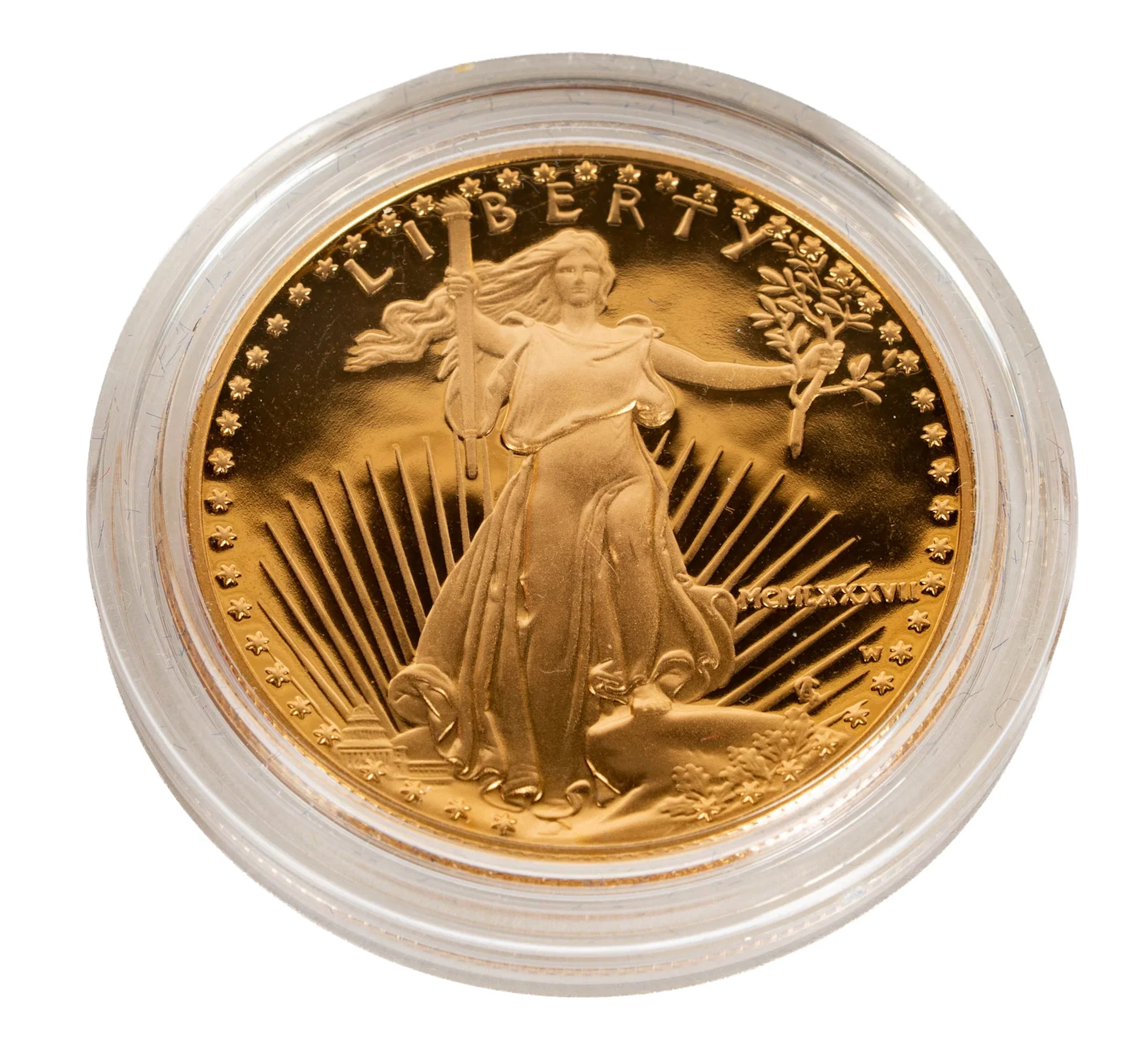 1987 American Gold Eagle Gold Coin