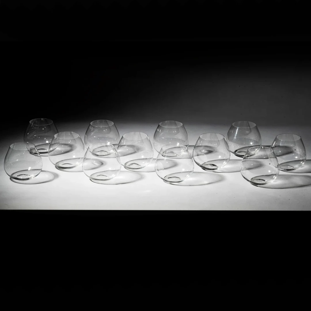 Elsa Peretti for Tiffany and Co., Set of Twelve Thumbprint Wine Tumblers
