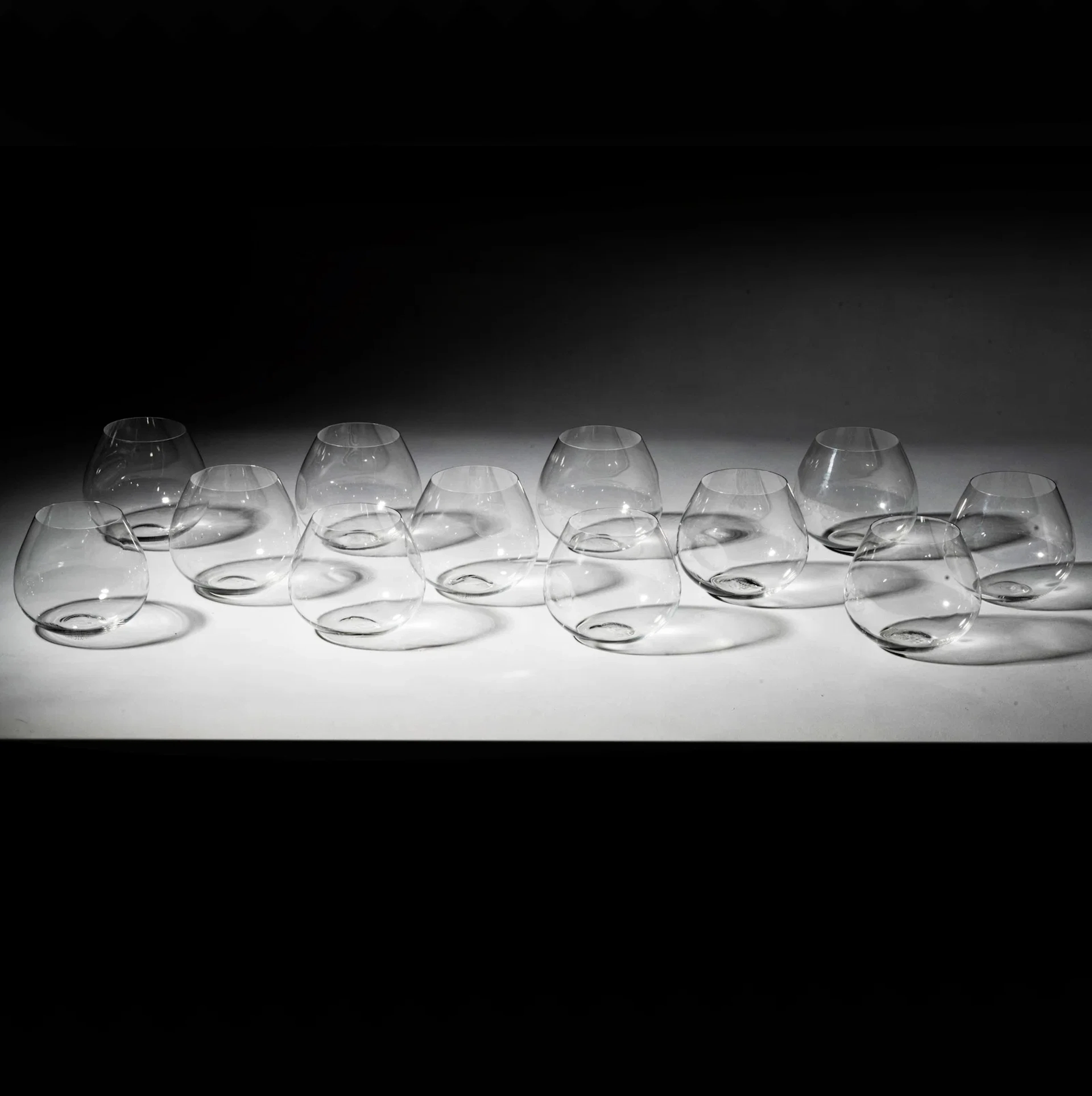 Elsa Peretti for Tiffany and Co., Set of Twelve Thumbprint Wine Tumblers