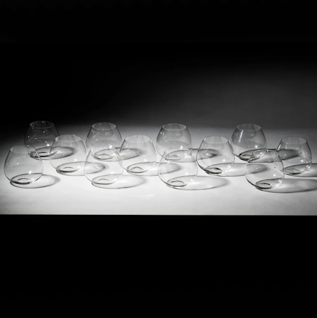 Elsa Peretti for Tiffany and Co., Set of Twelve Thumbprint Wine Tumblers