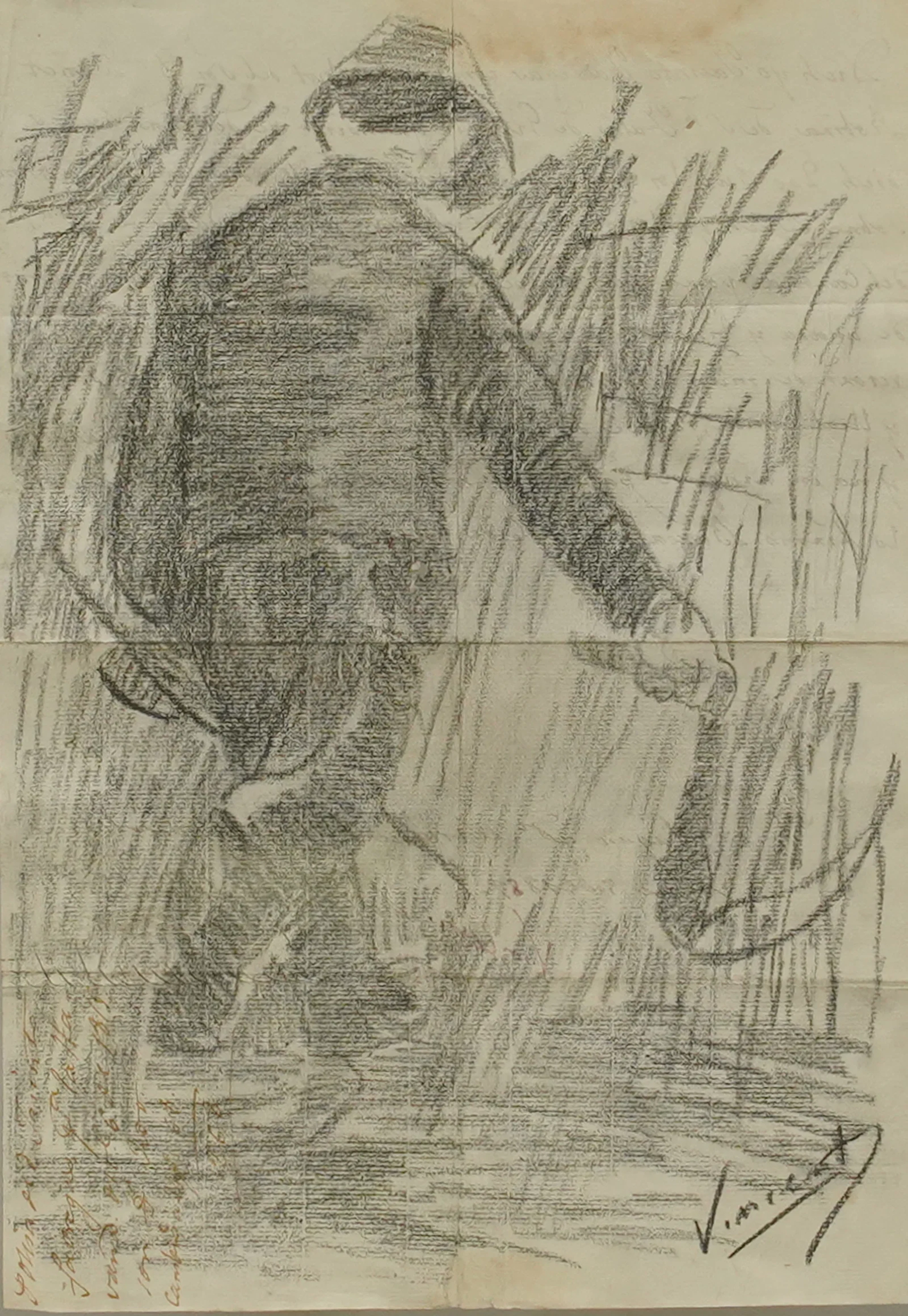 A Study of a Man with Sickle