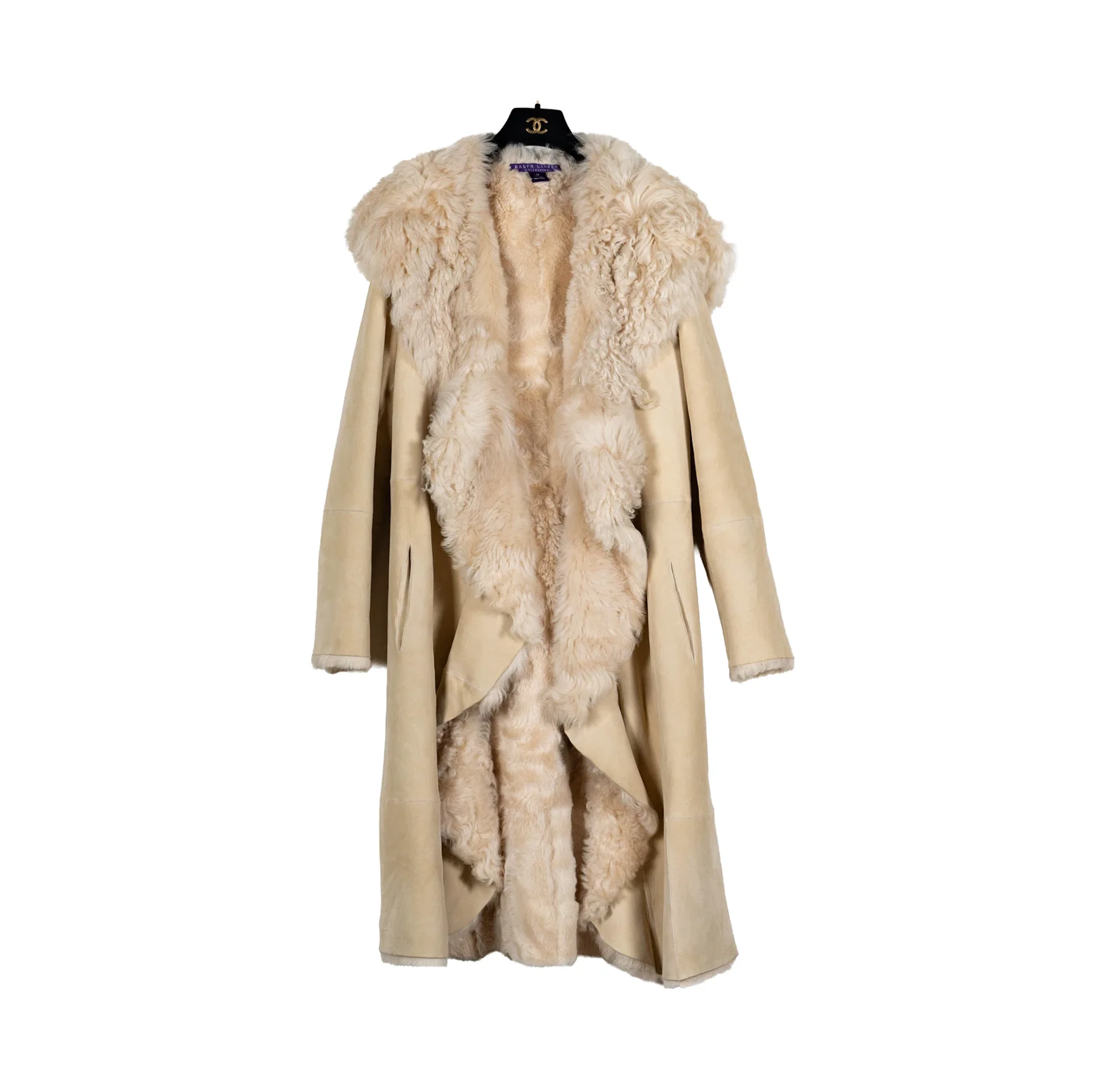 Ralph Lauren Lambskin Fur Coat