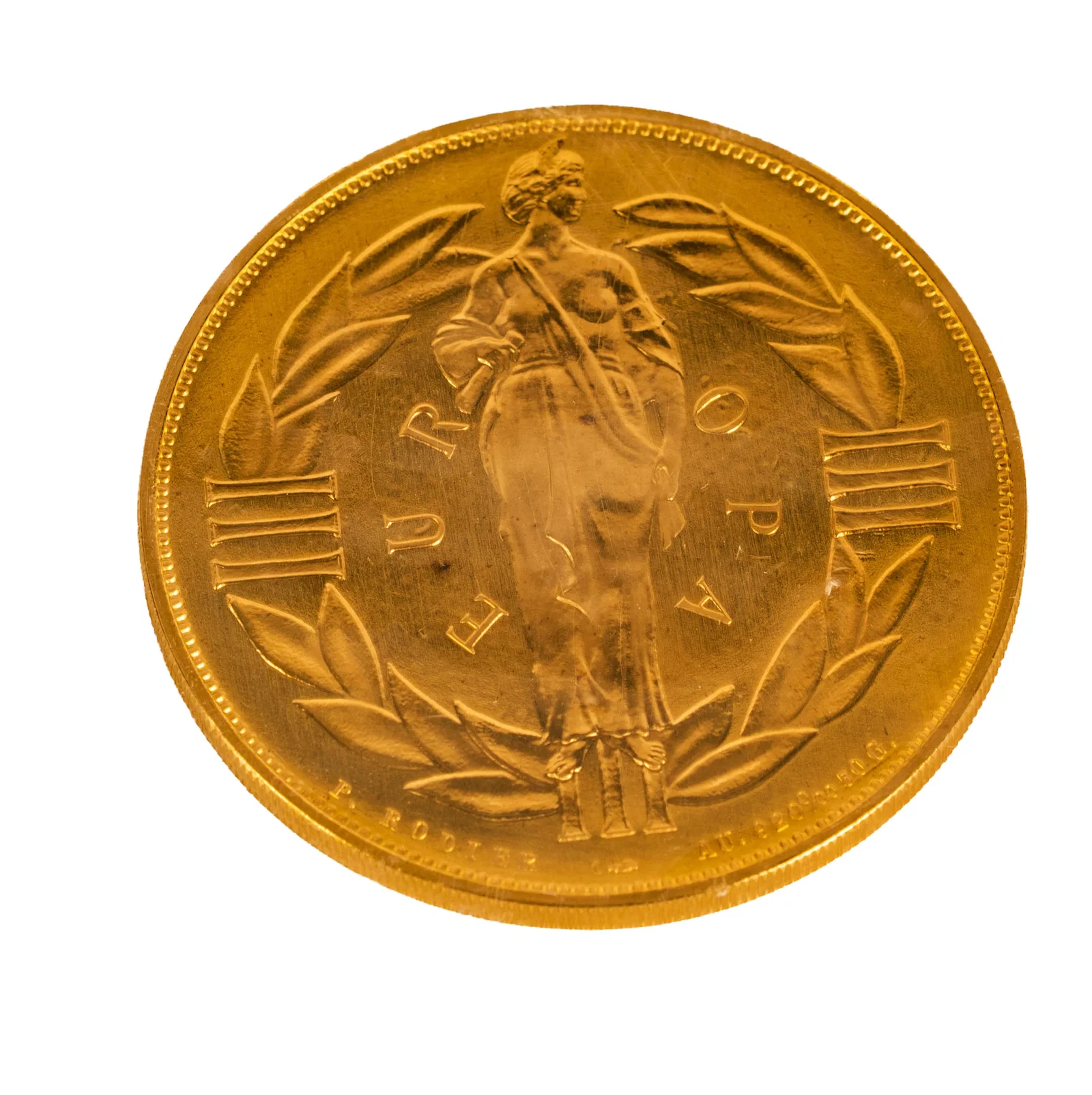 1979 Europa One ECU Gold Medal