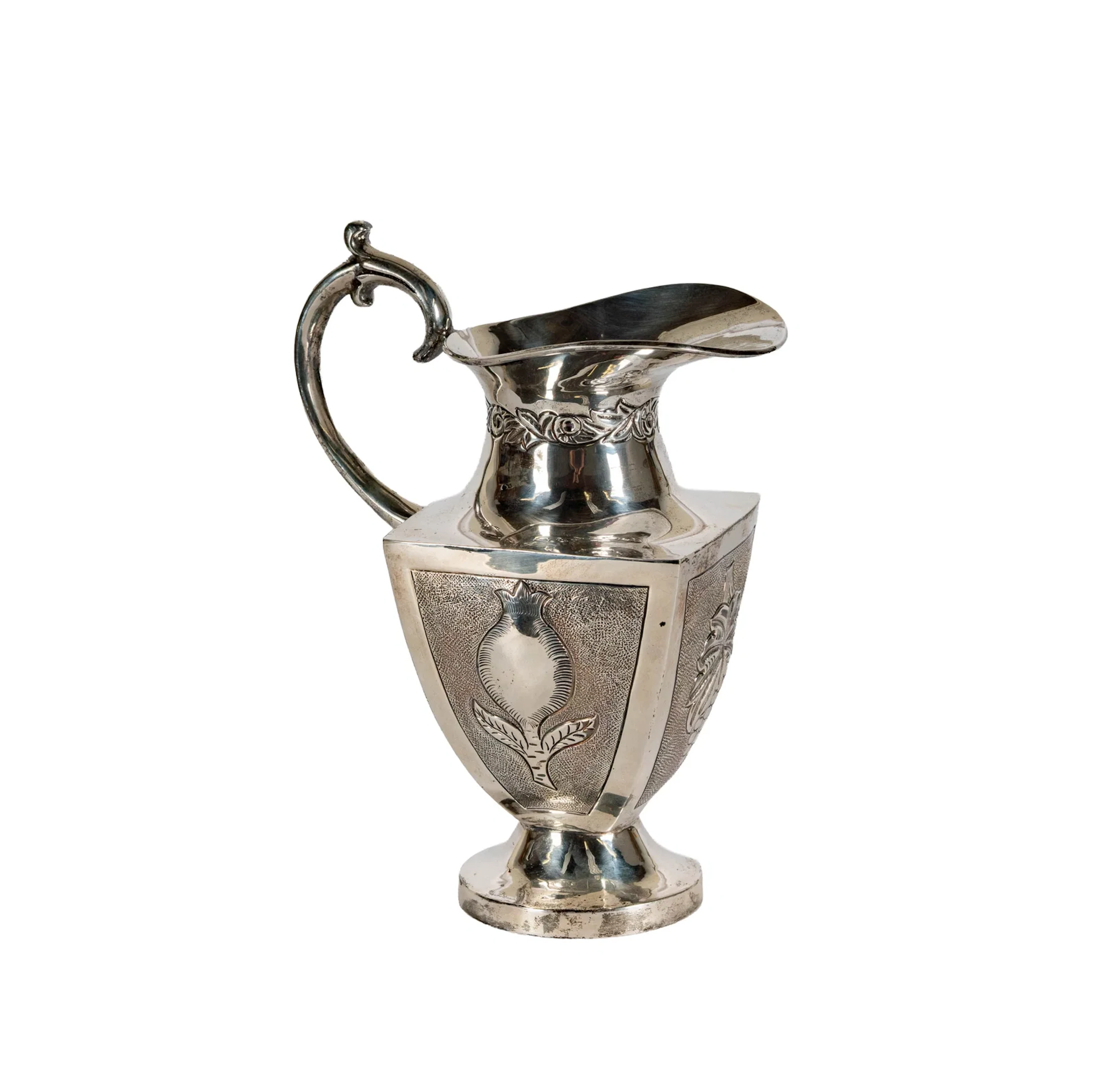 A Sterling Silver Water Pitcher