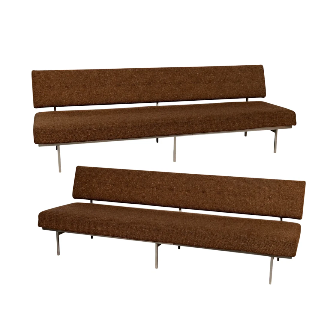 Pair of Florence Knoll Sofas