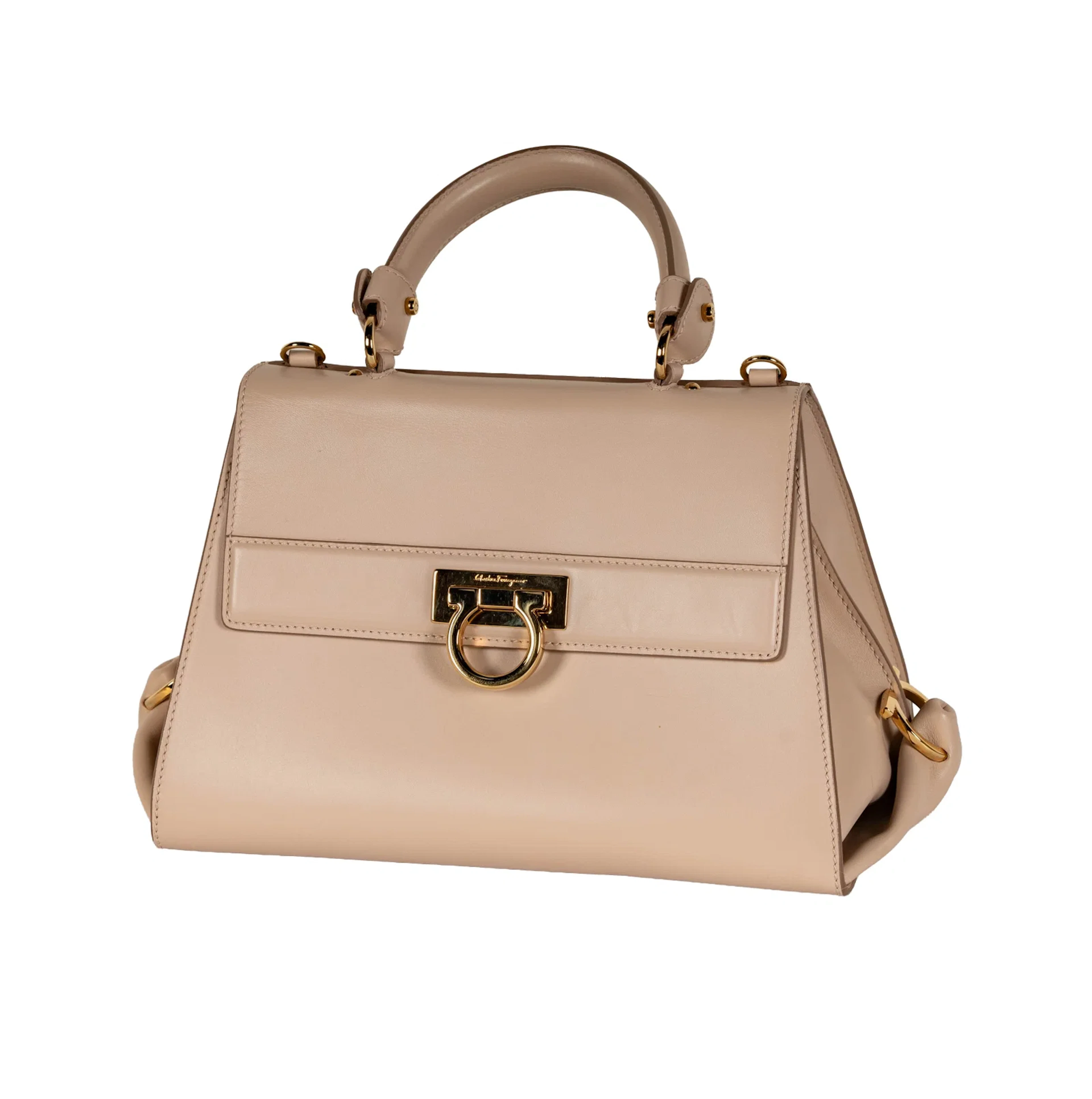 Ferragamo 'Sofia' Leather Handbag