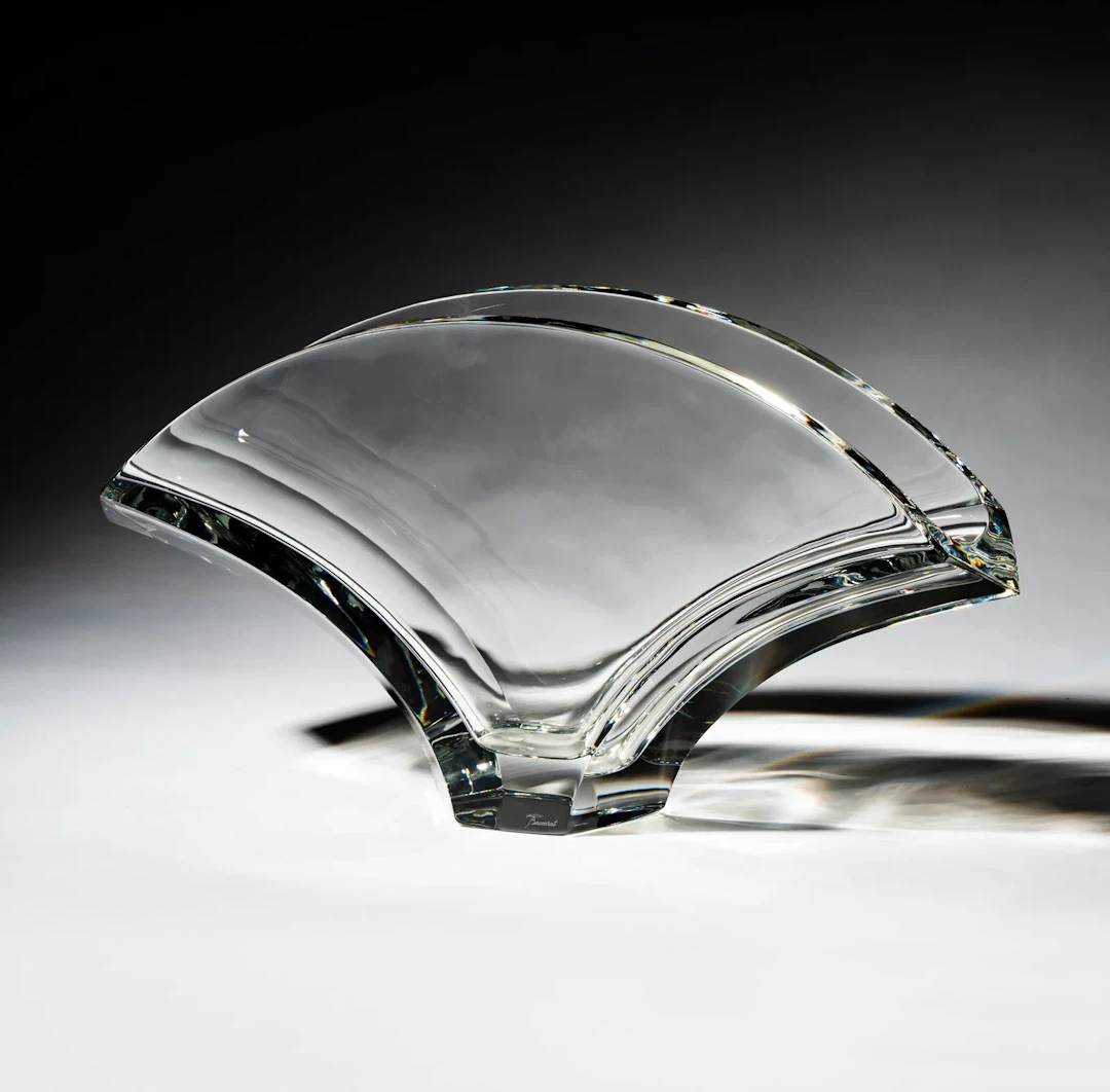 Baccarat Ginkgo Crystal Vase