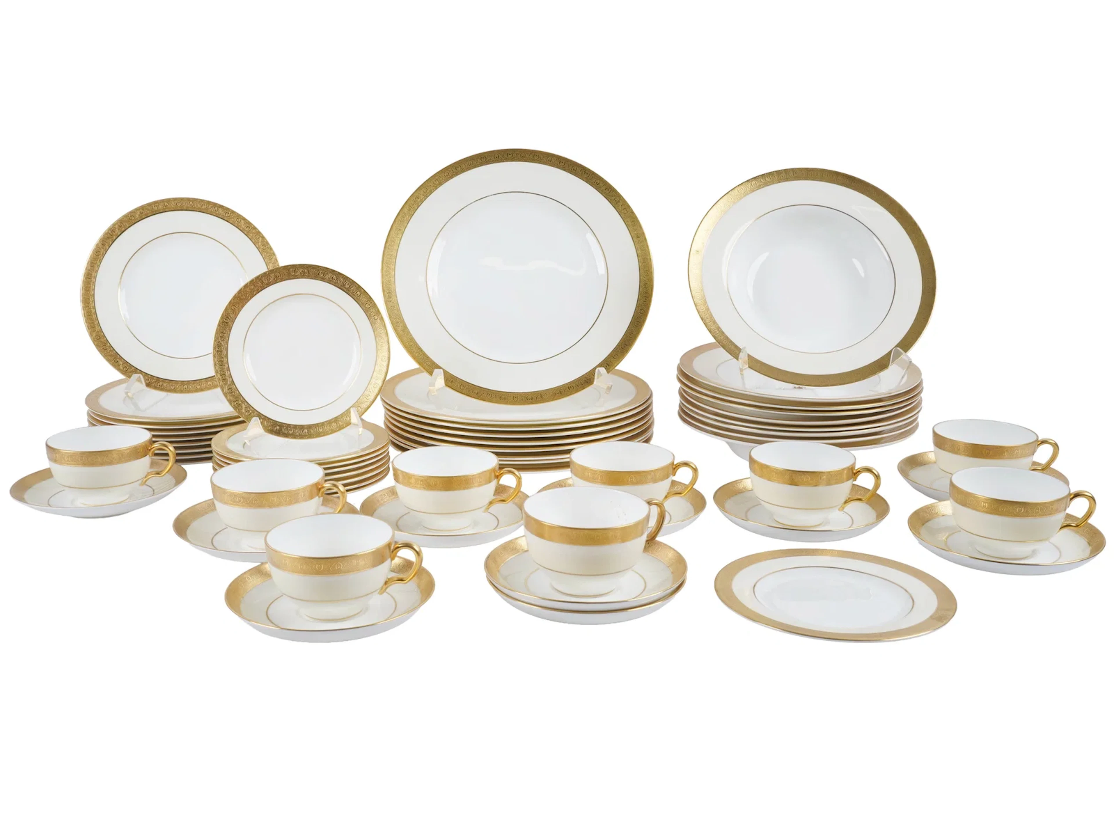 A Mintons Porcelain Partial Service