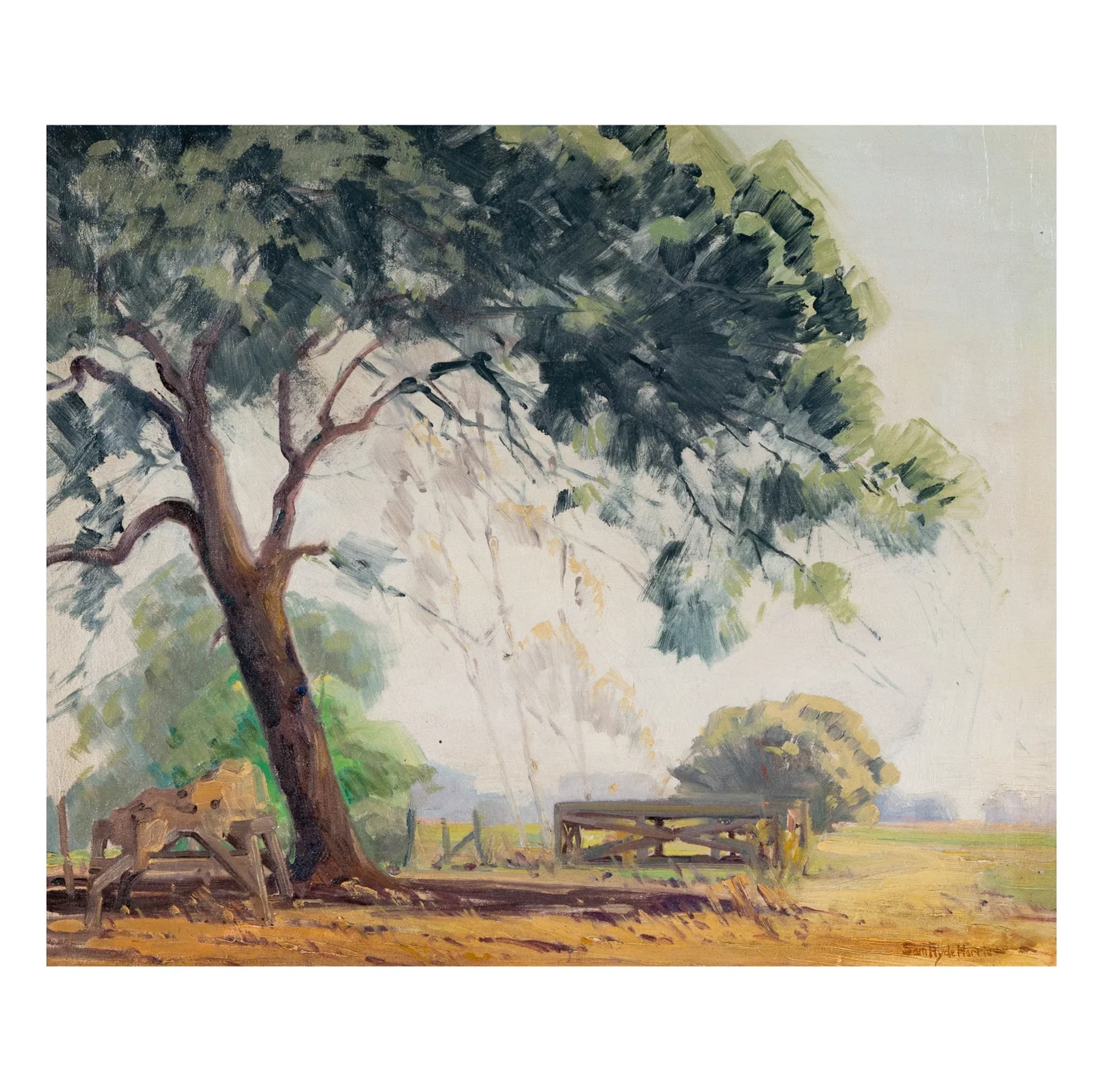 Samuel Hyde Harris, California 1889-1977, Trabuco Canyon Ranch