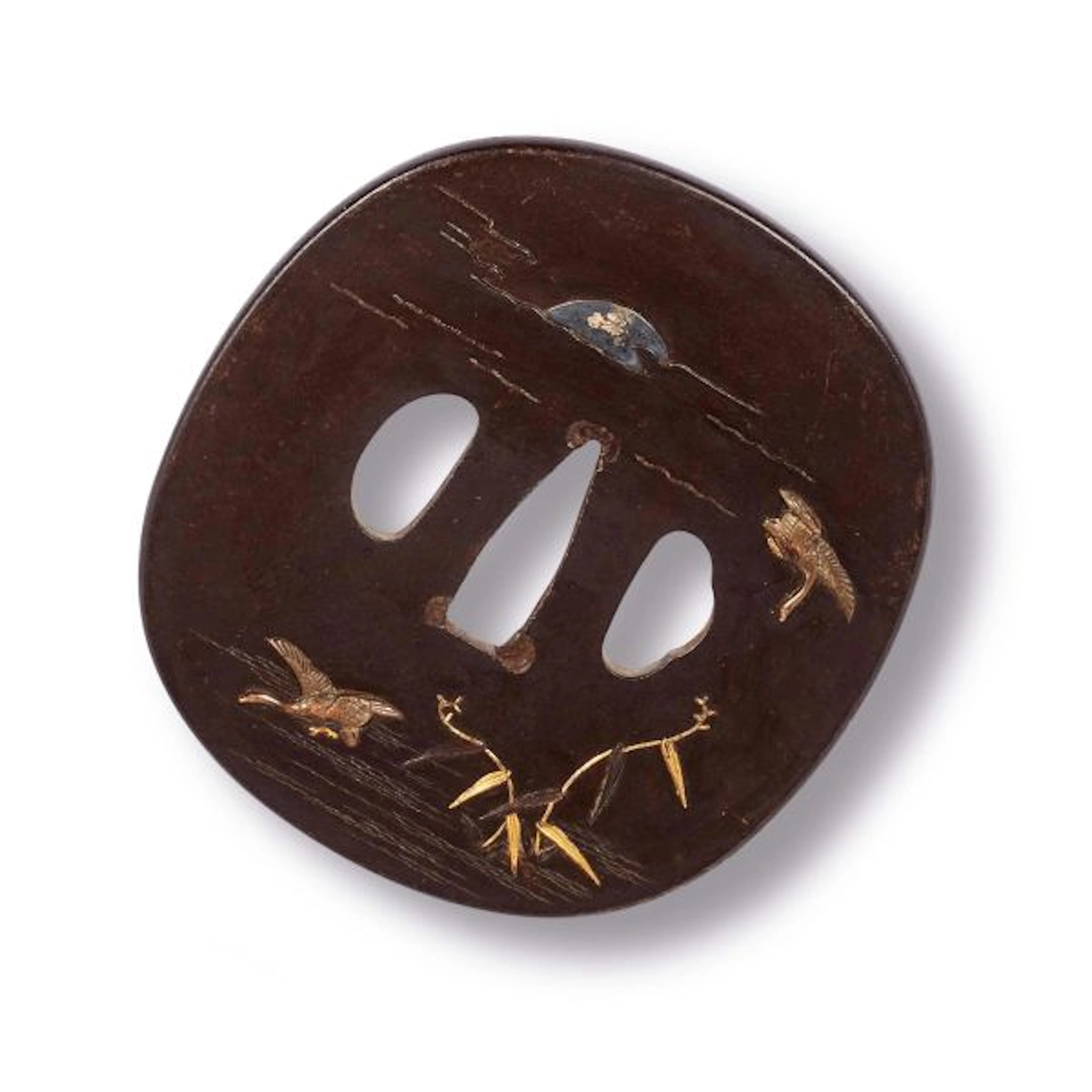 A TSUBA, JAPAN, EDO PERIOD, 19TH CENTURY
