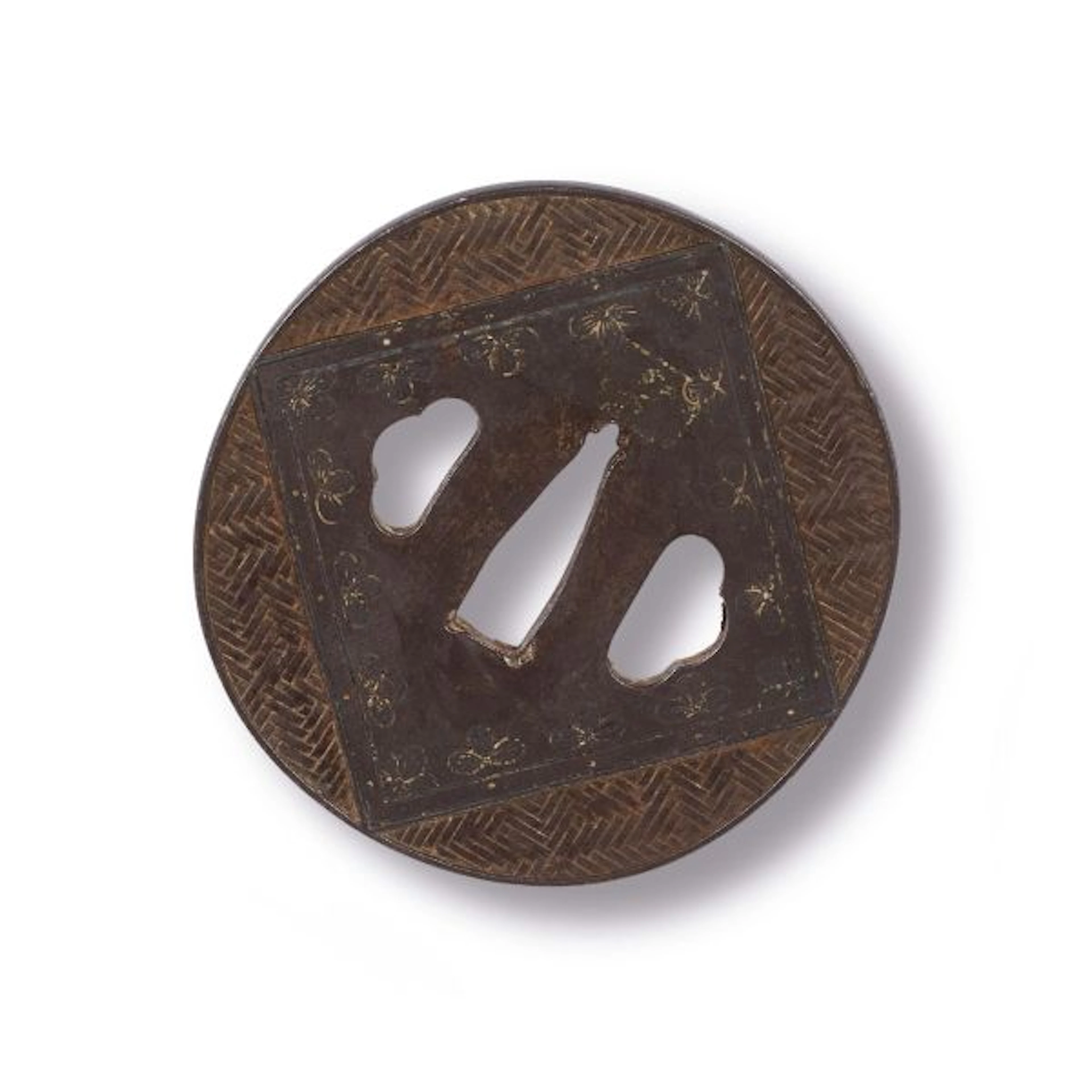A TSUBA, JAPAN, EDO PERIOD, 19TH CENTURY