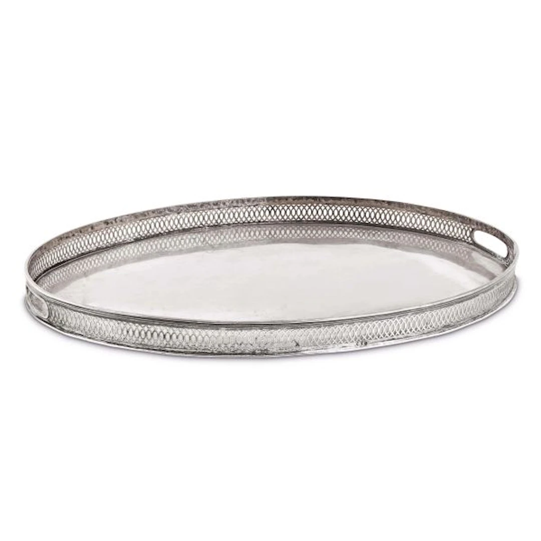 A SILVER TRAY, PIETRO COSTANTINI, VENICE, 1820/1830