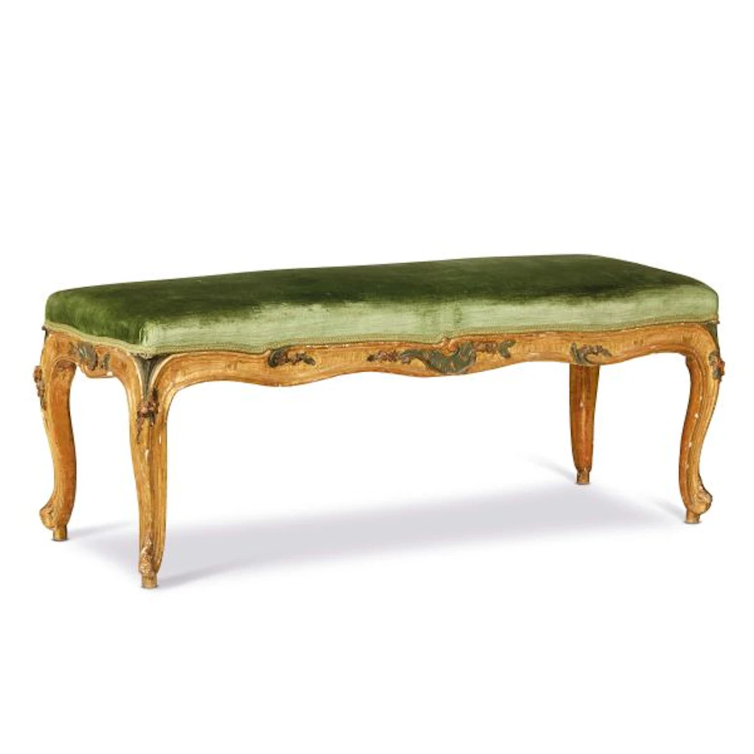 A NORTHERN ITALY SMALL BENCH, 18TH CENTURY