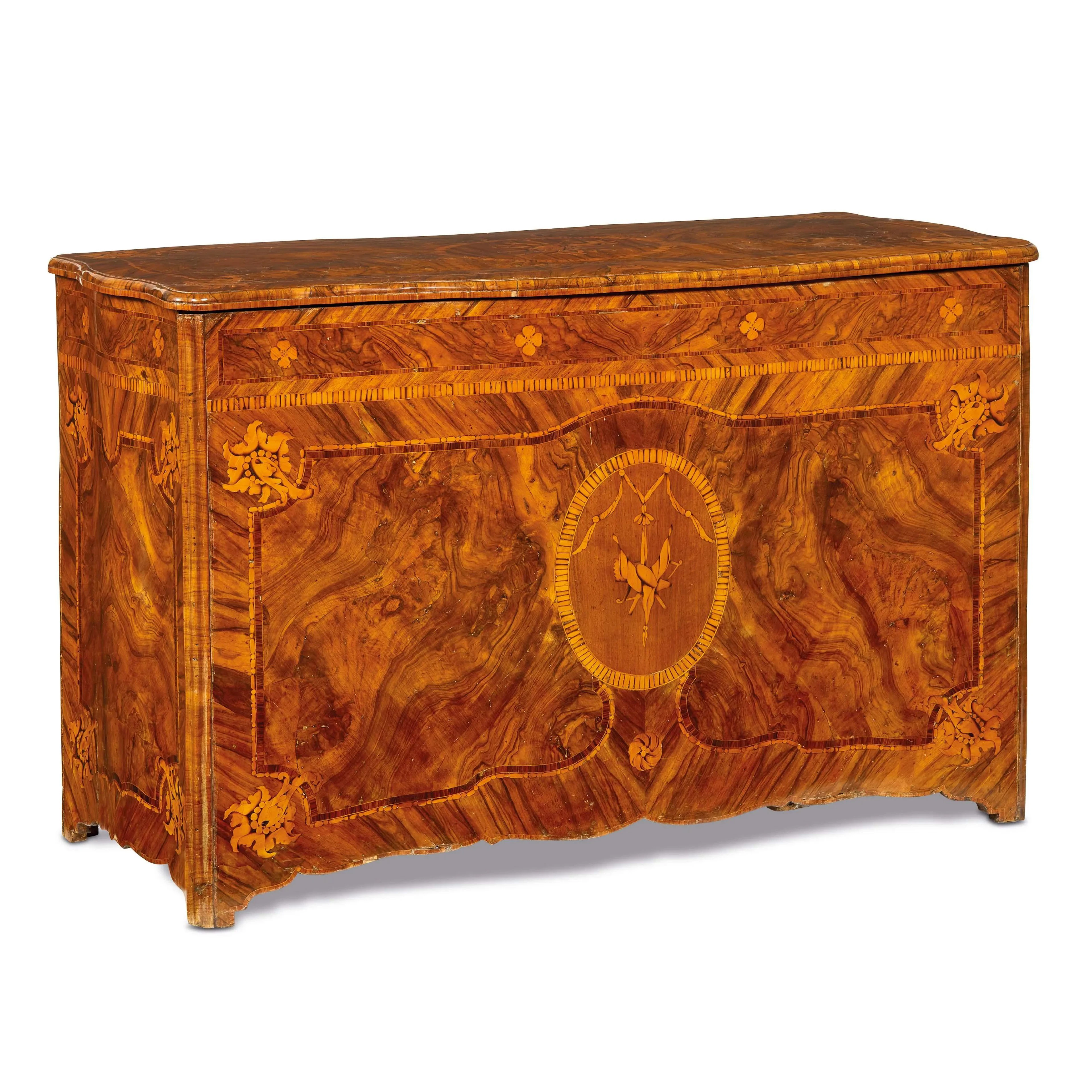A LOMBARD CENTRE DESK, CIRCA 1780