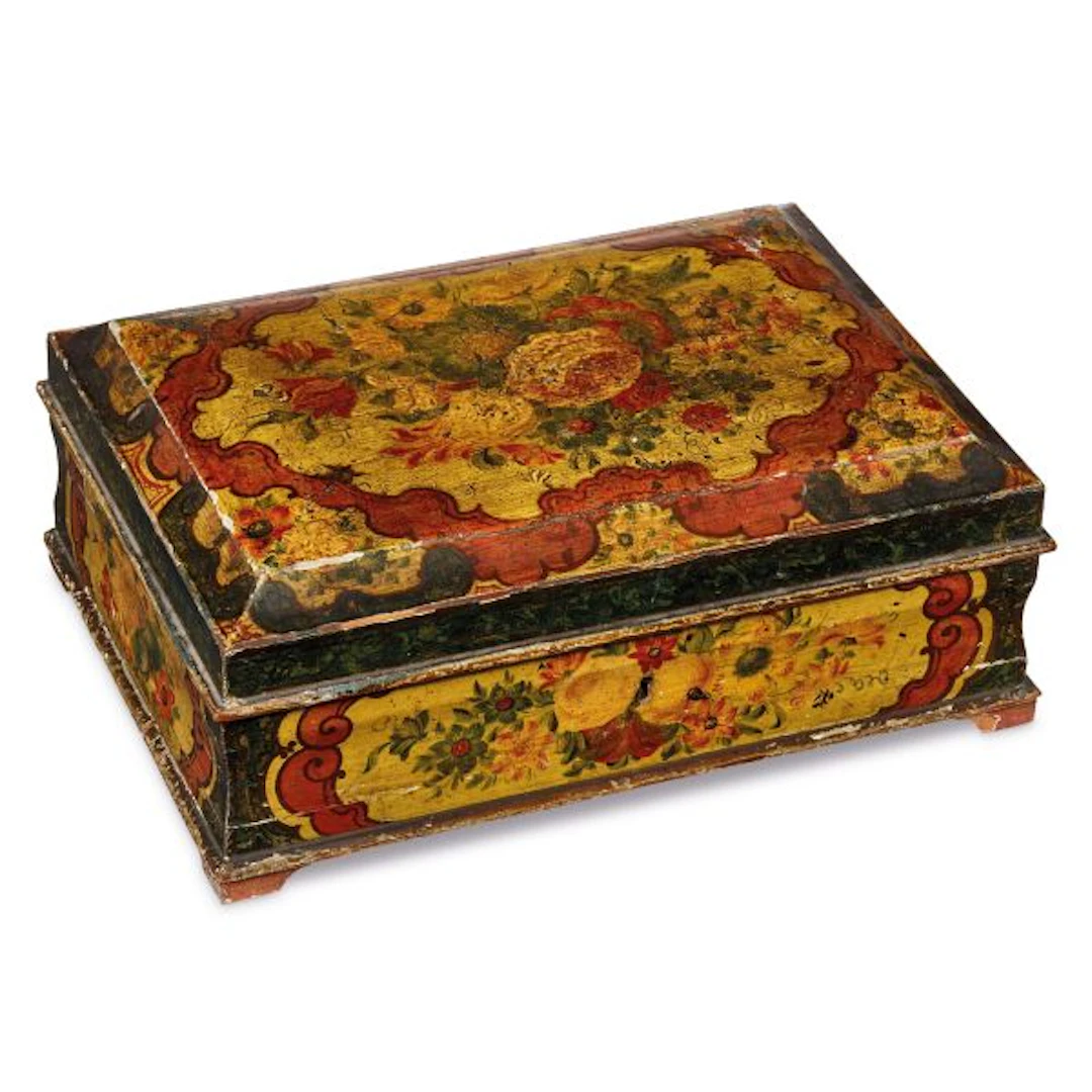 A VENETIAN BOX, SECOND HALF 18TH CENTURY