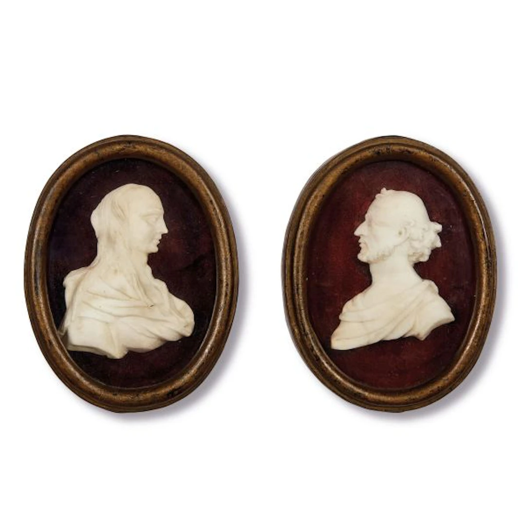 TWO CENYTRAL ITALY PROFILES, 18TH CENTURY