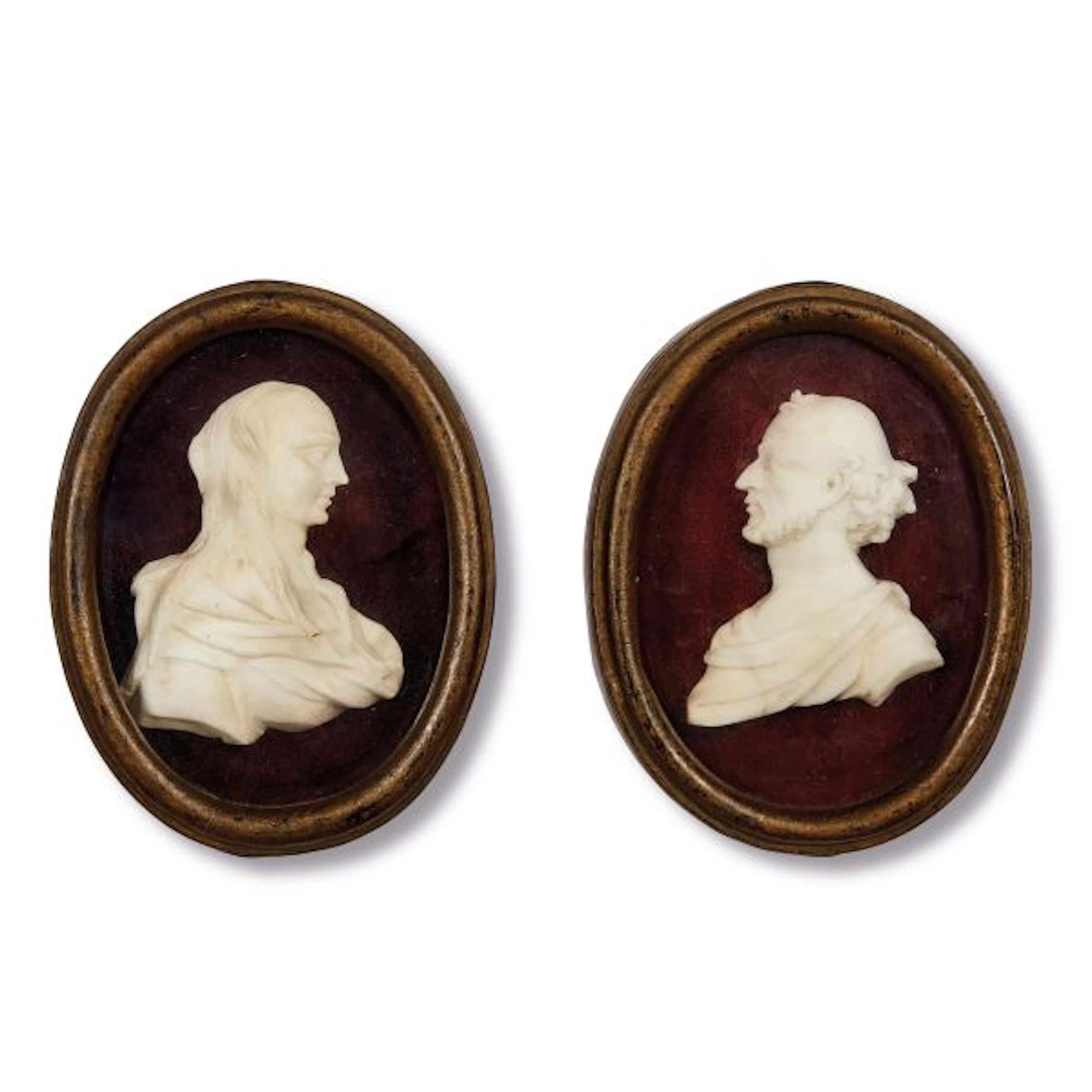 TWO CENYTRAL ITALY PROFILES, 18TH CENTURY