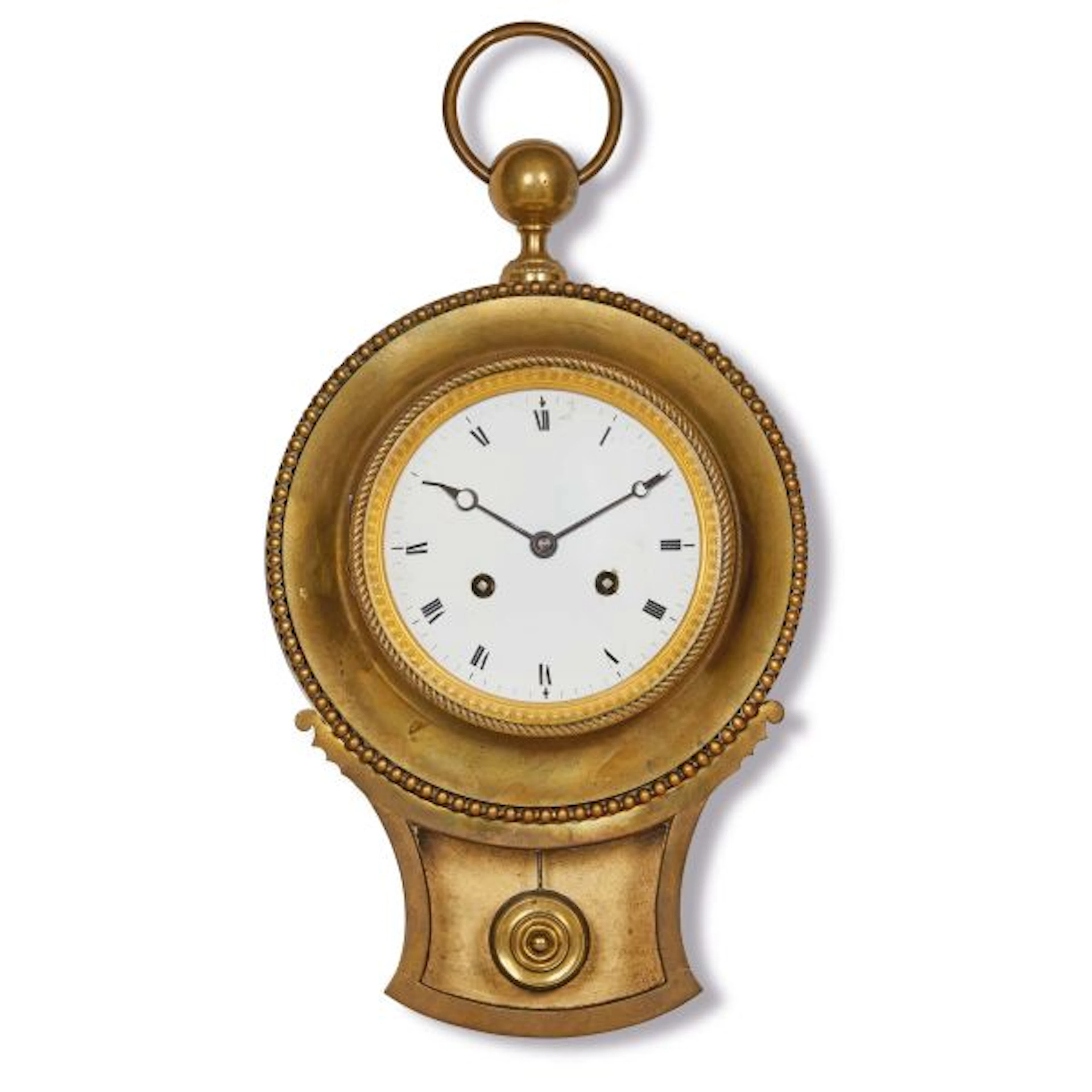 A FRENCH CARRIAGE CLOCK, FIRST QUARTER 19TH CENTURY