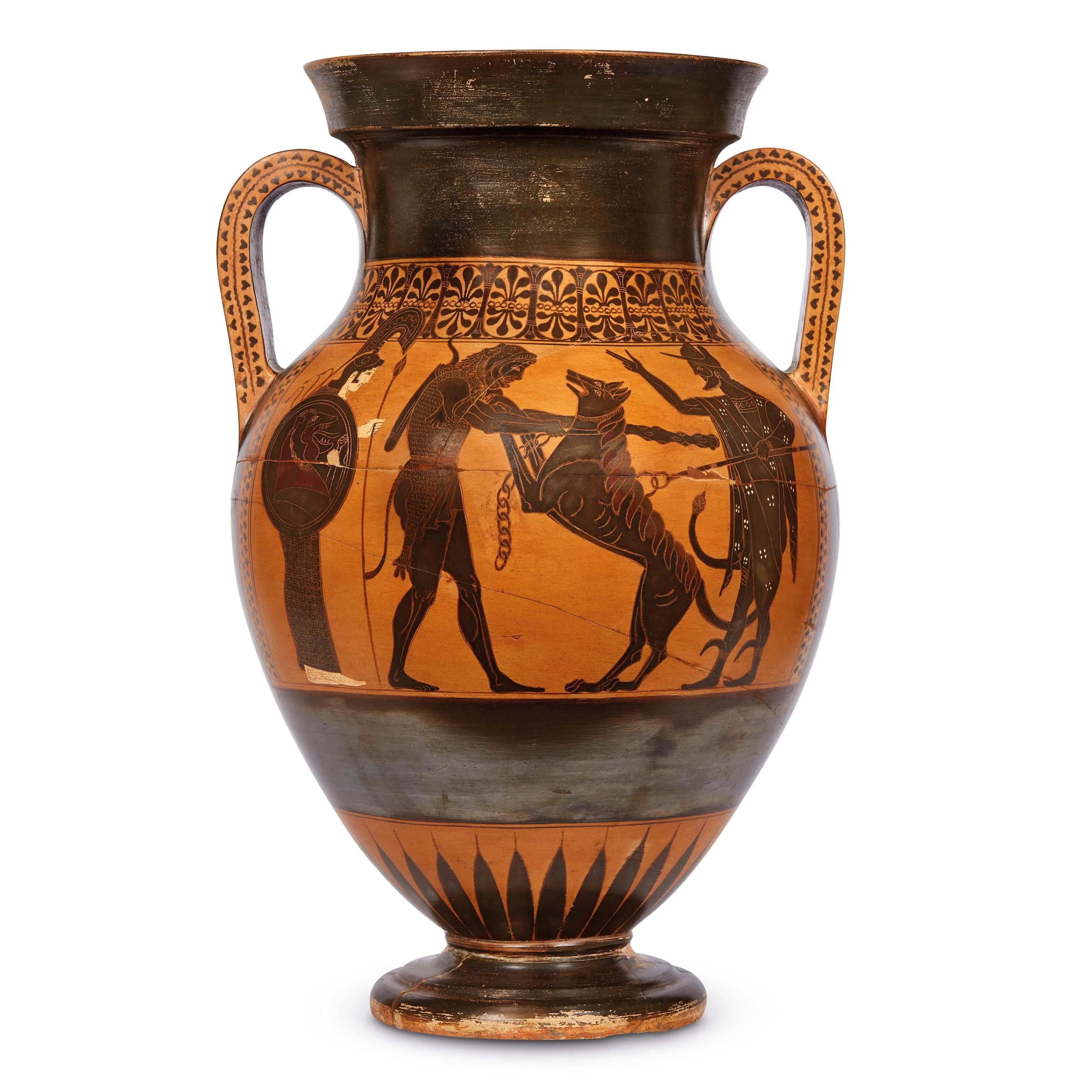 A LARGE ATTIC AMPHORA, 19TH CENTURY